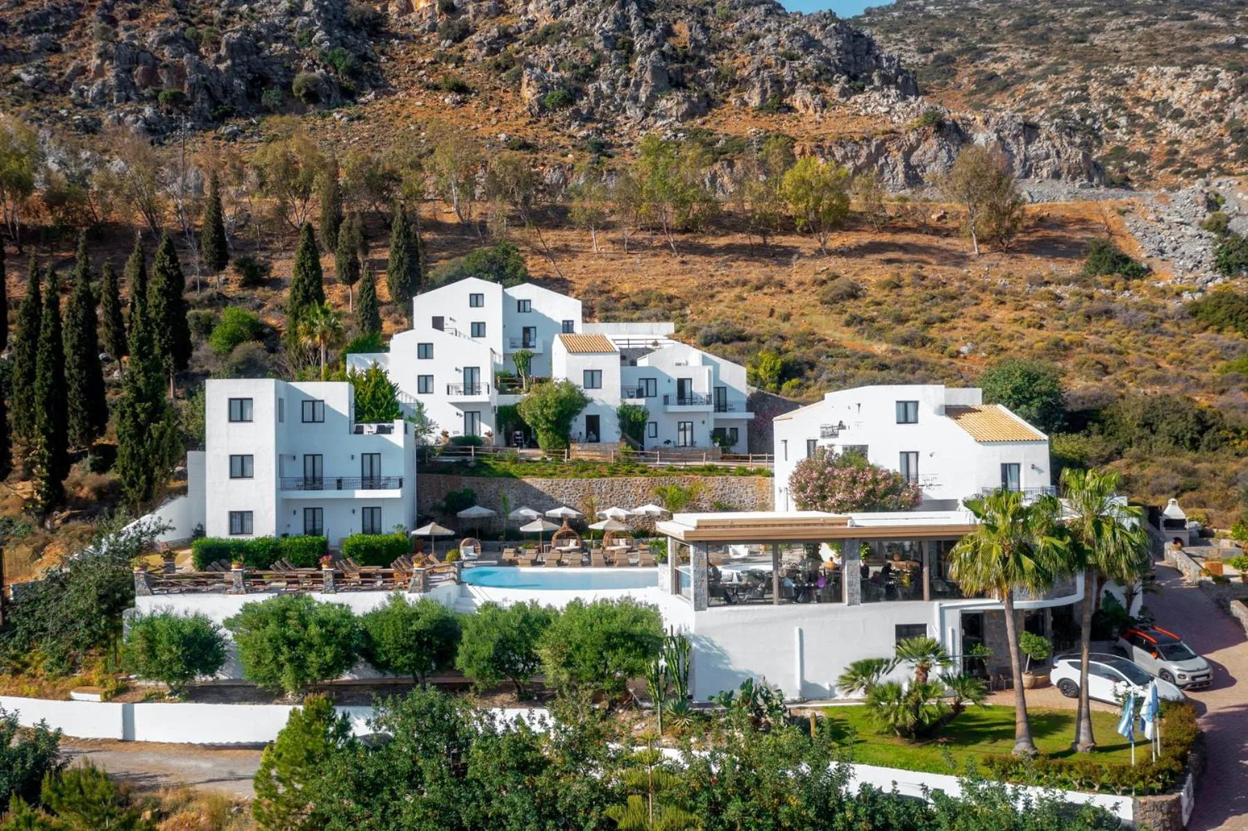 Property building in Creta Blue Boutique Hotel