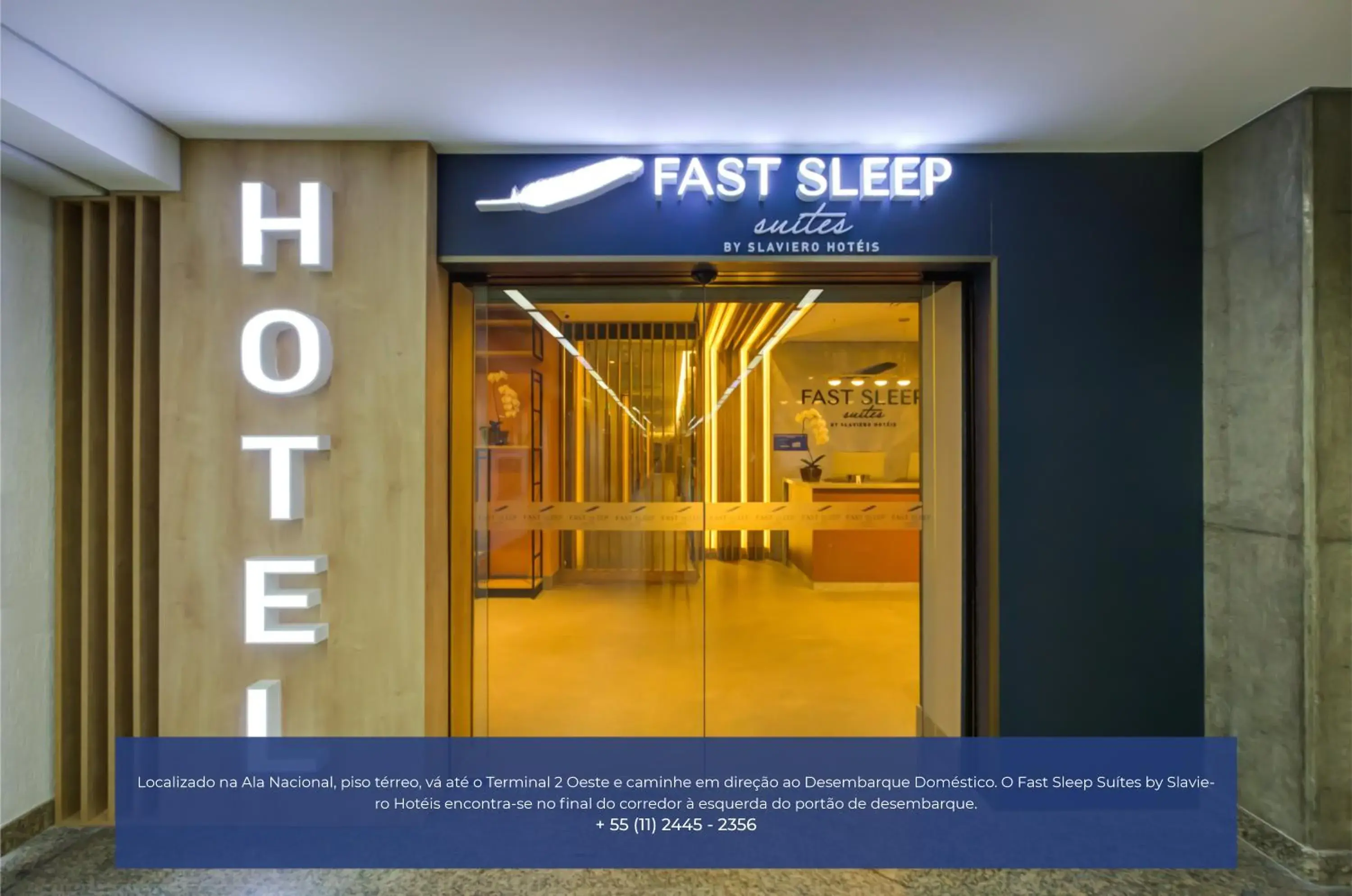 Fast Sleep Suites by Slaviero Hoteis - Hotel dentro do Aeroporto de Guarulhos - Terminal 2 - desembarque oeste Fast Sleep Suites by Slaviero Hoteis - Hotel dentro do Aeroporto de Guarulhos - Terminal 2 - desembarque oeste