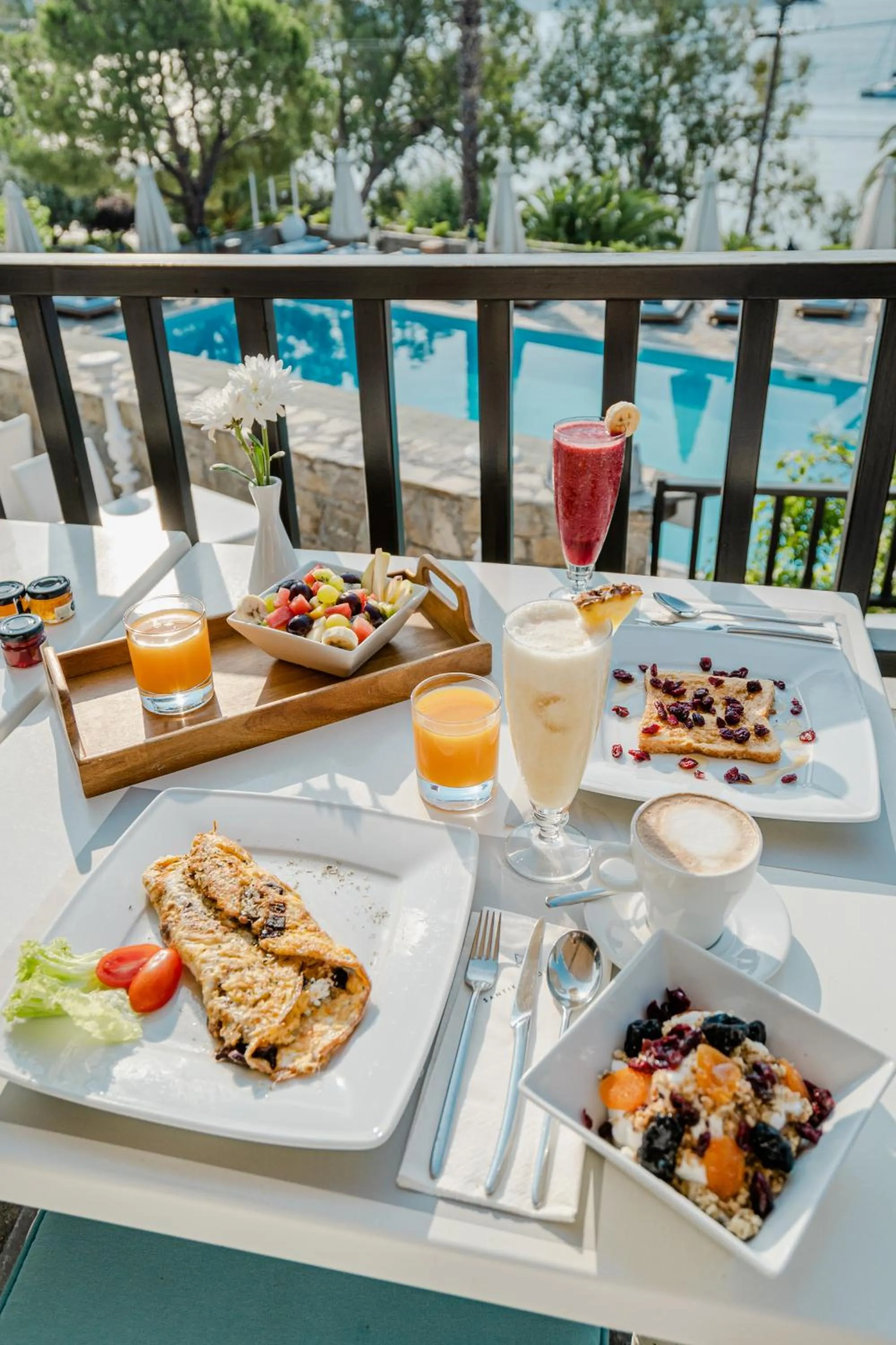 Day in Aegean Suites, Santikos Collection