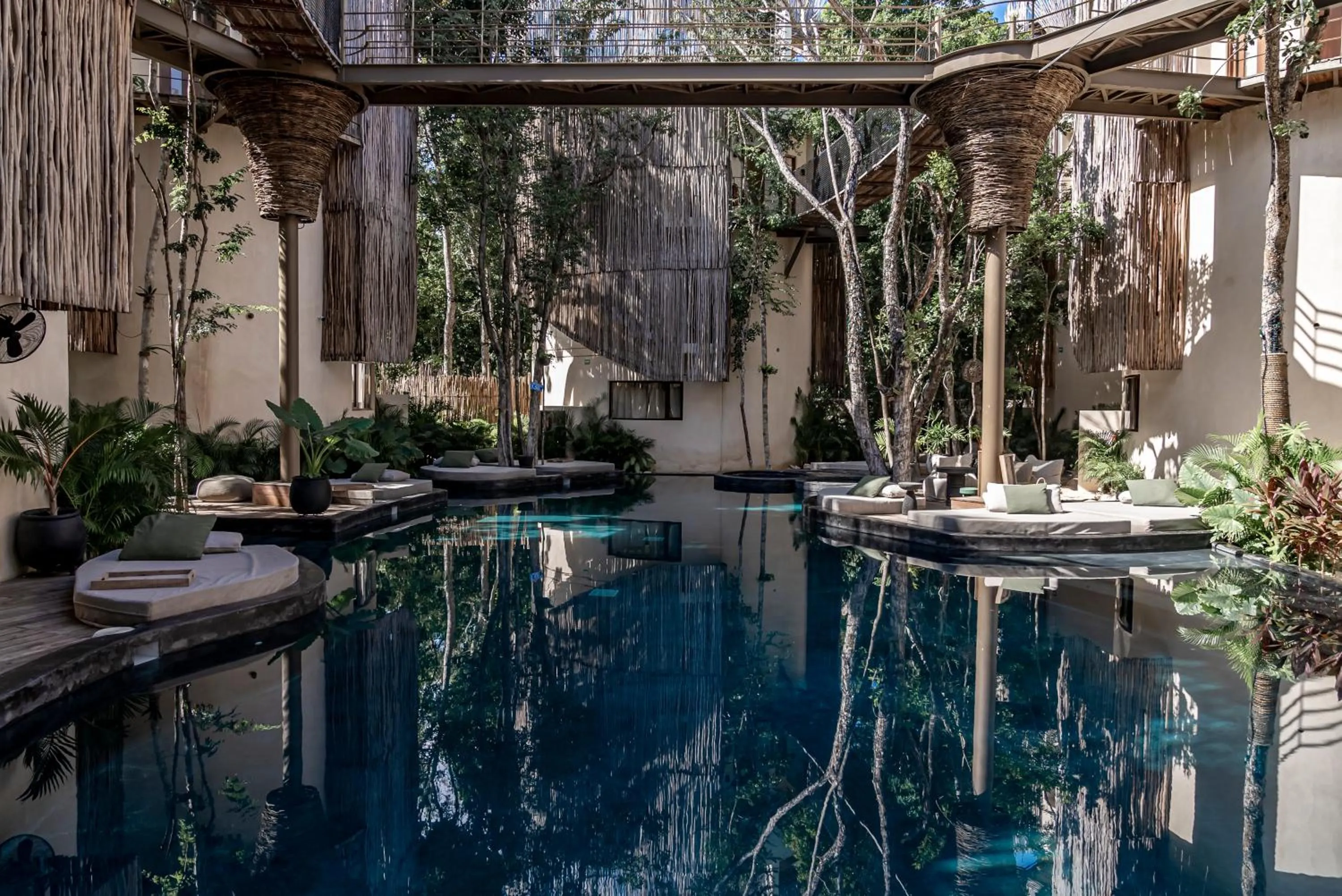 Pool view in Rubi Tulum