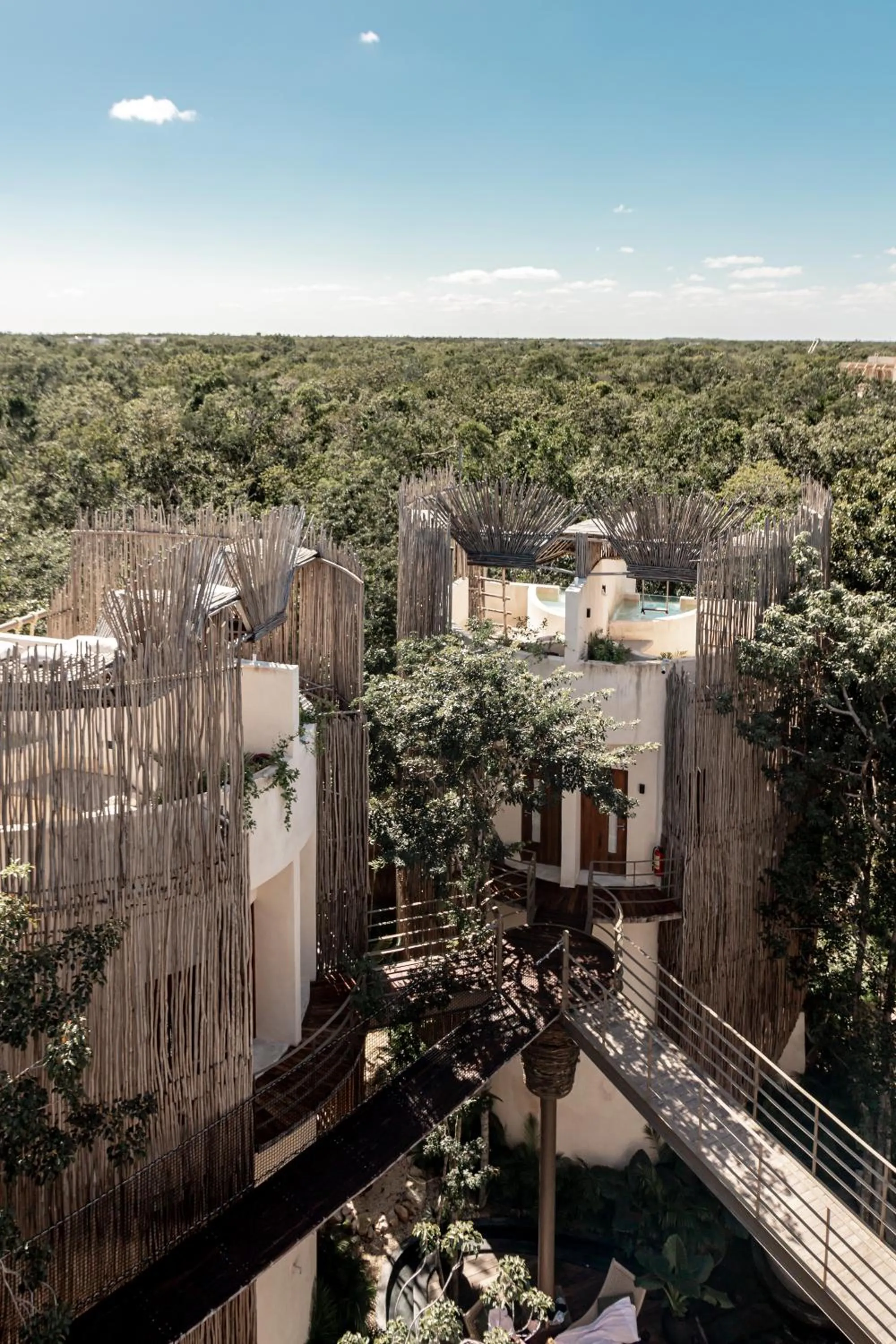 Natural landscape in Rubi Tulum
