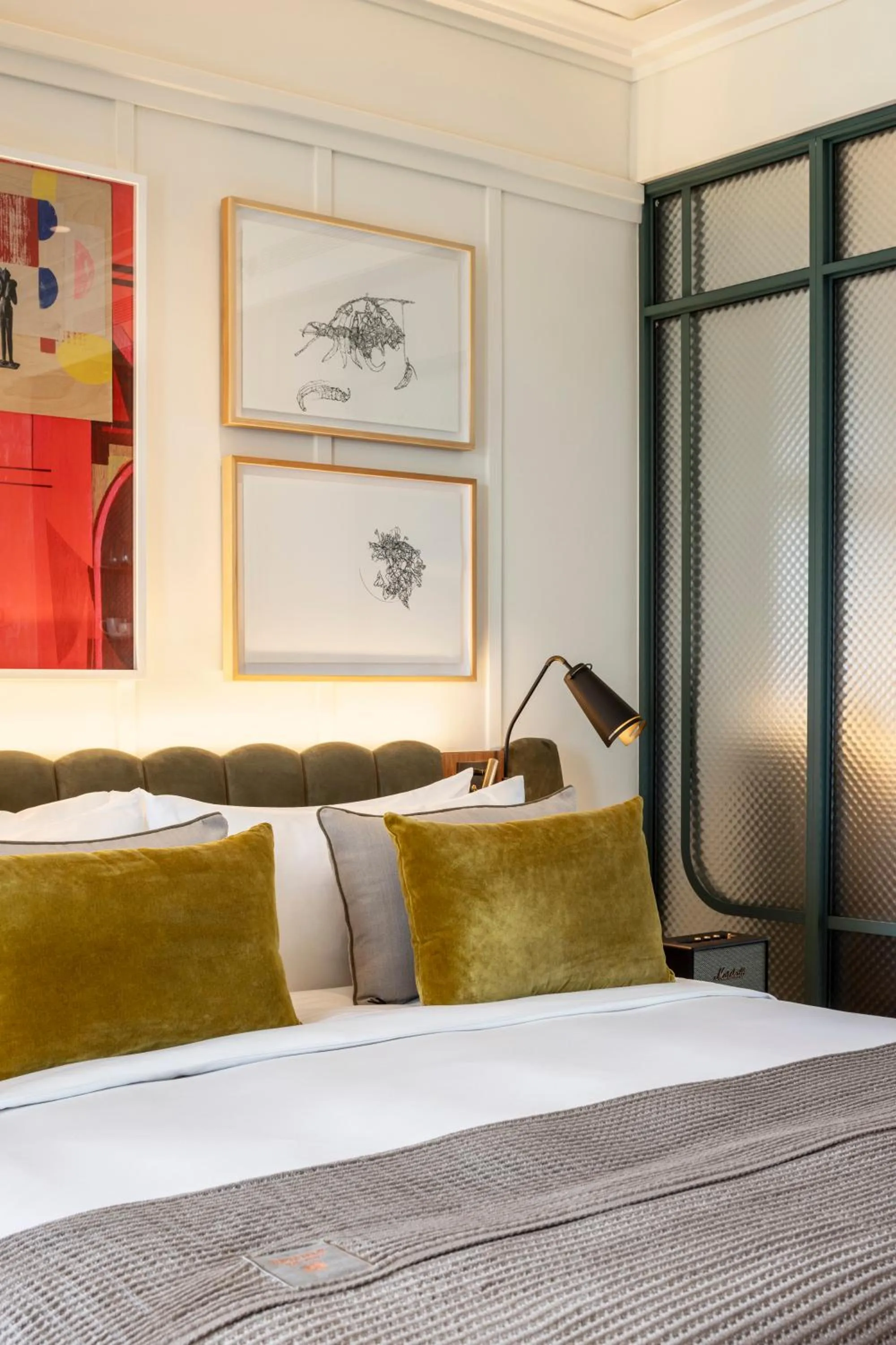 Bed in The George Tel Aviv