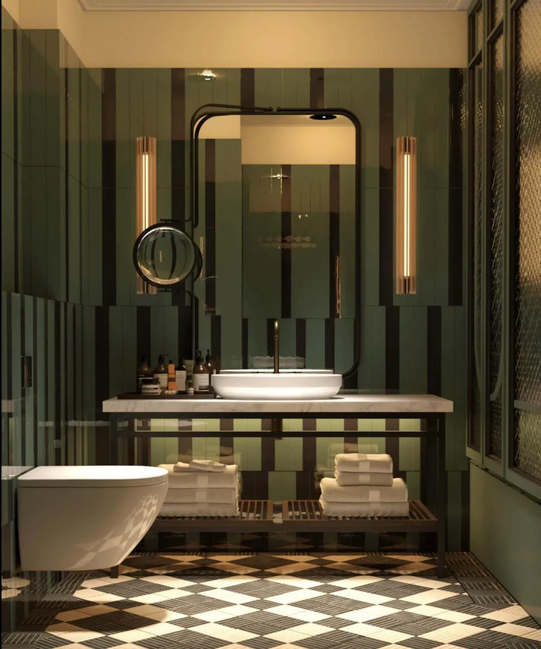 Toilet in The George Tel Aviv