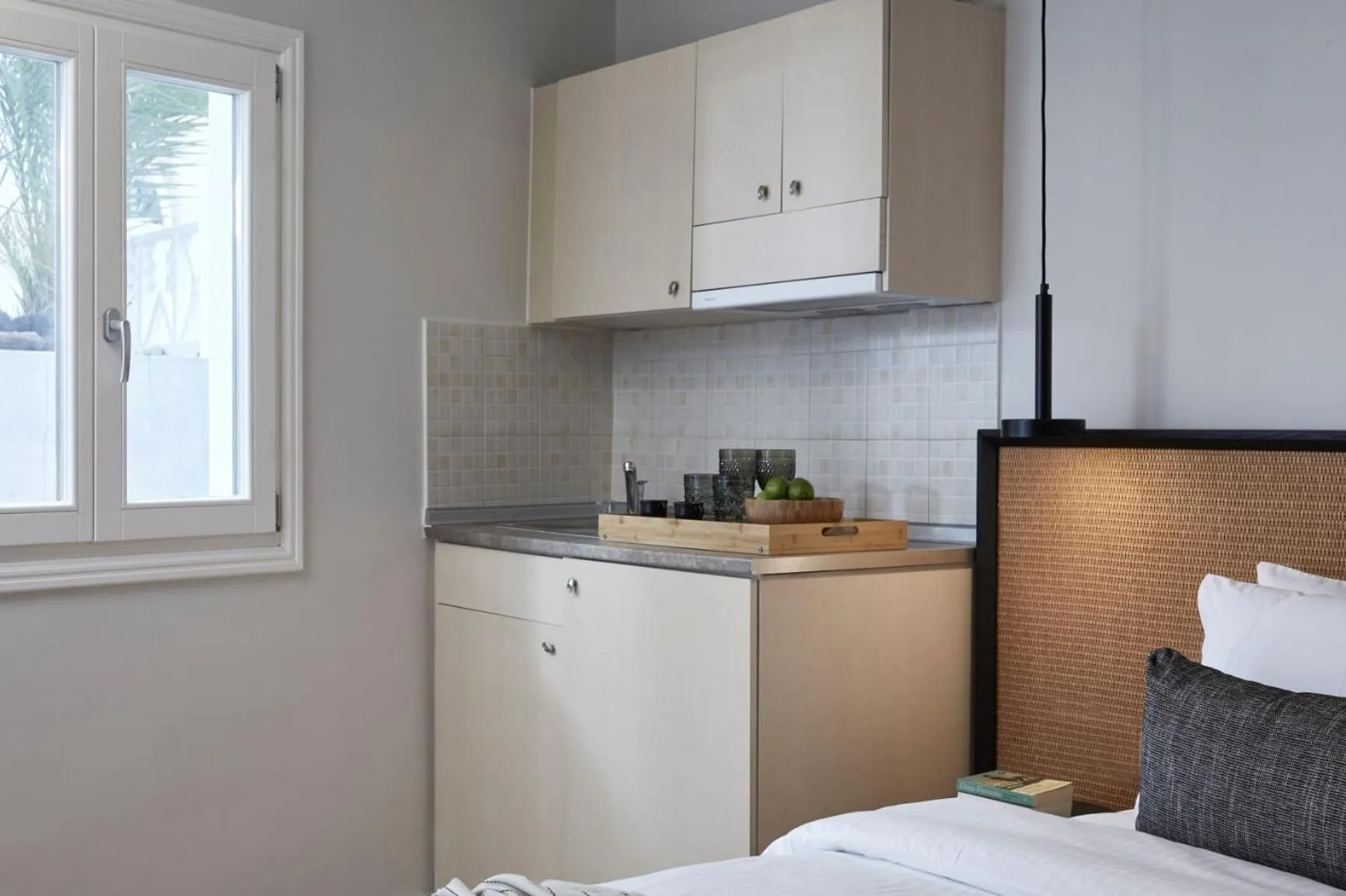 Kitchen or kitchenette in Loizos Stylish Residences