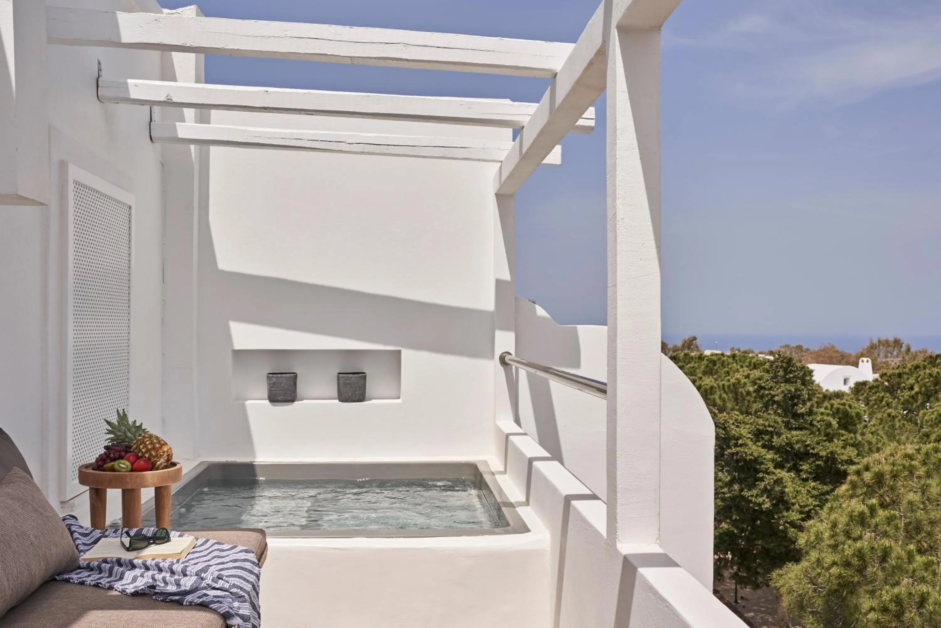 Hot Tub in Loizos Stylish Residences