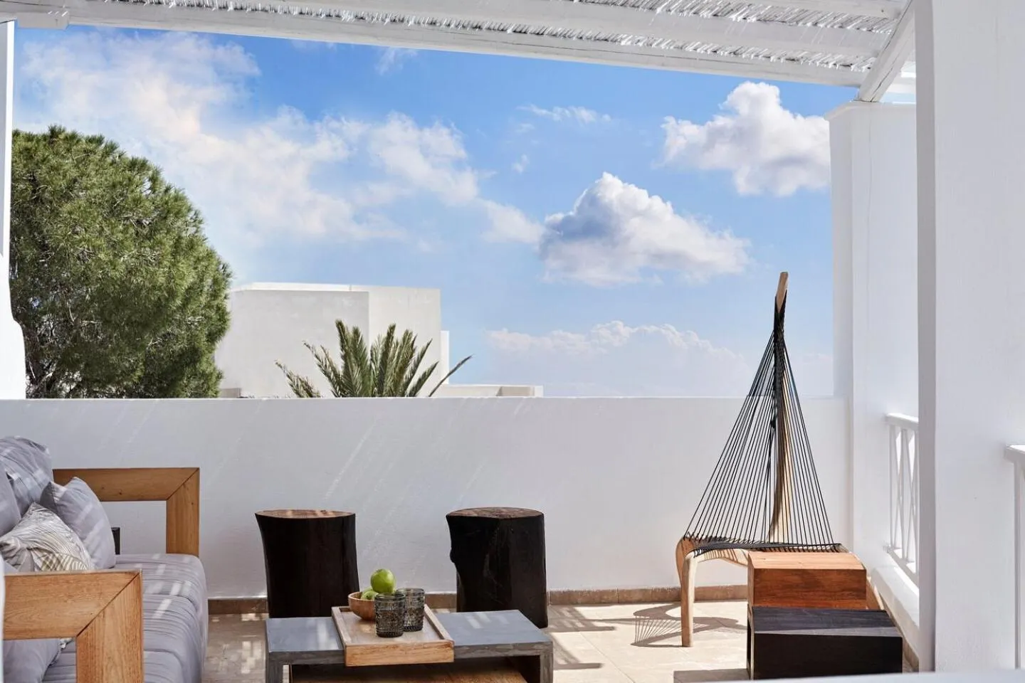 Balcony/Terrace in Loizos Stylish Residences