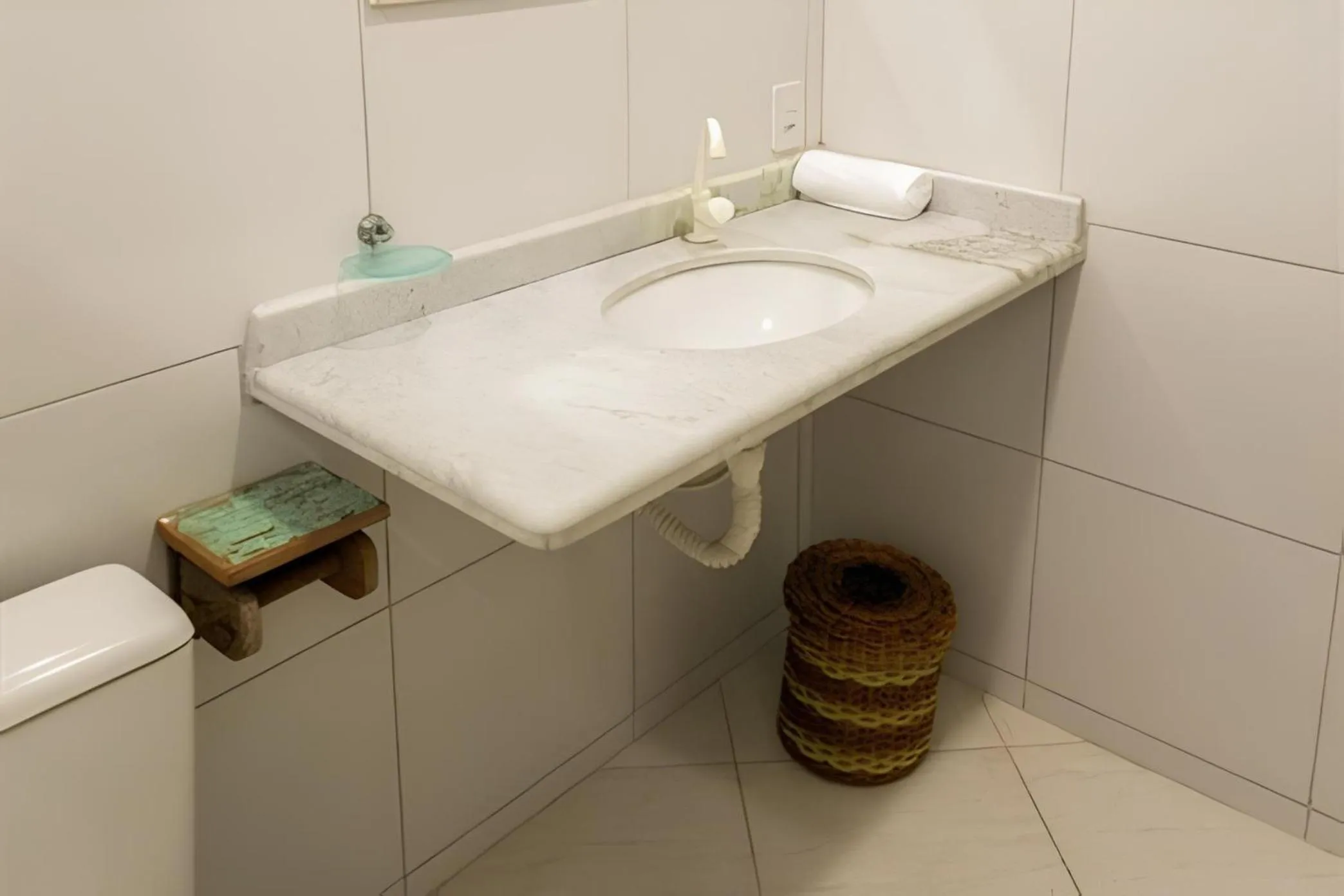 Toilet in Casa La Luna