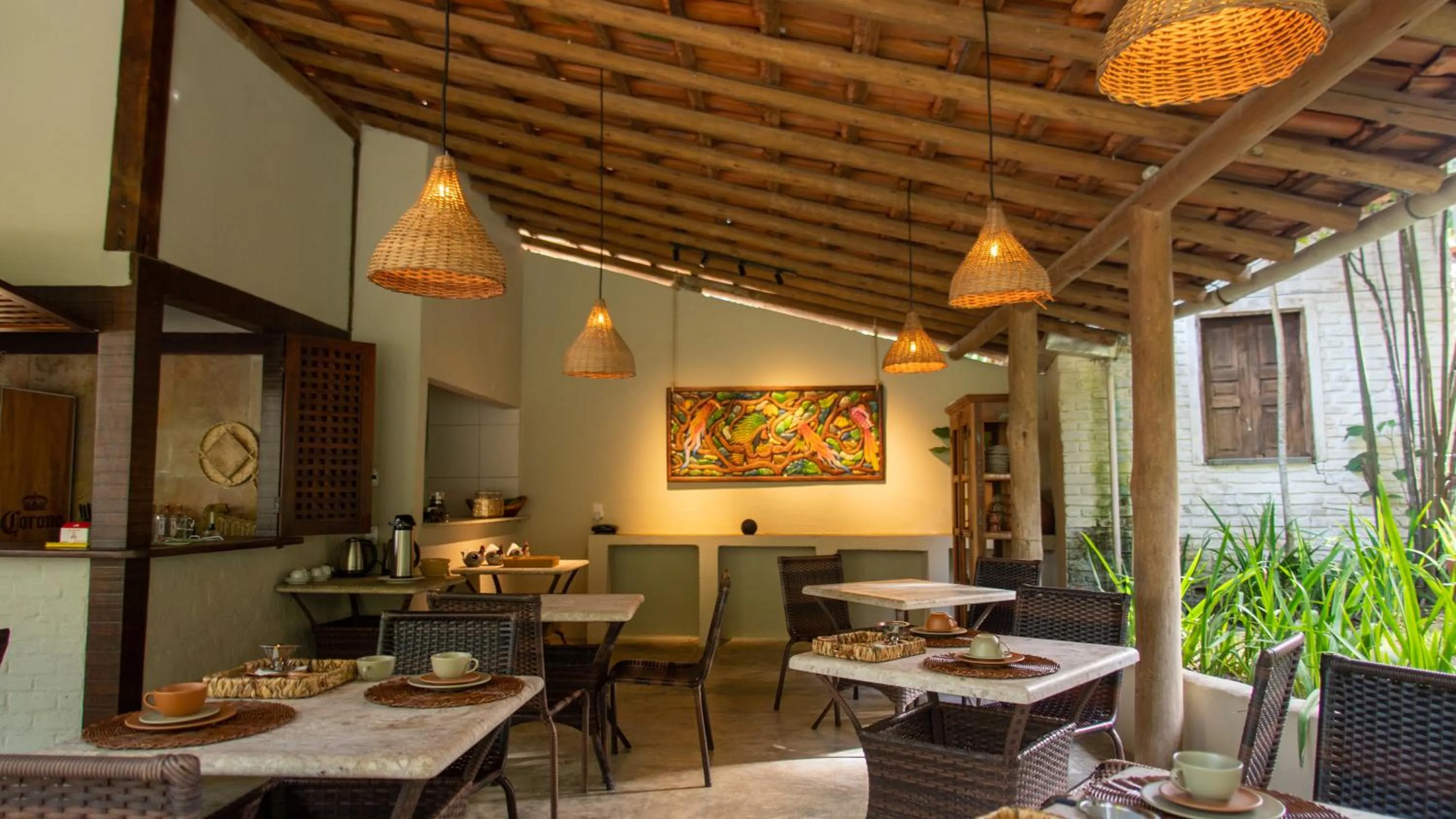 Food and drinks in Casa La Luna