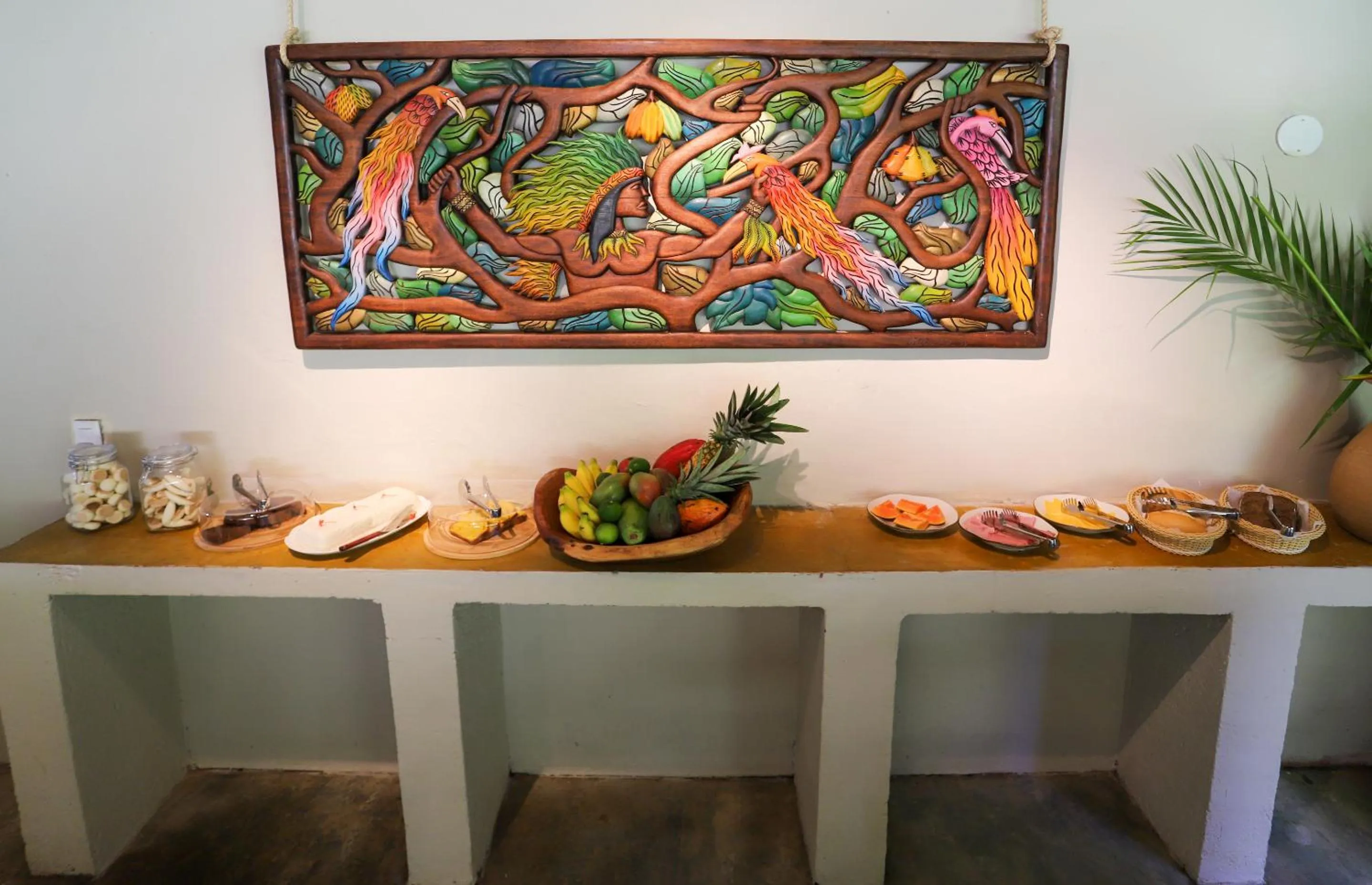 Food and drinks in Casa La Luna