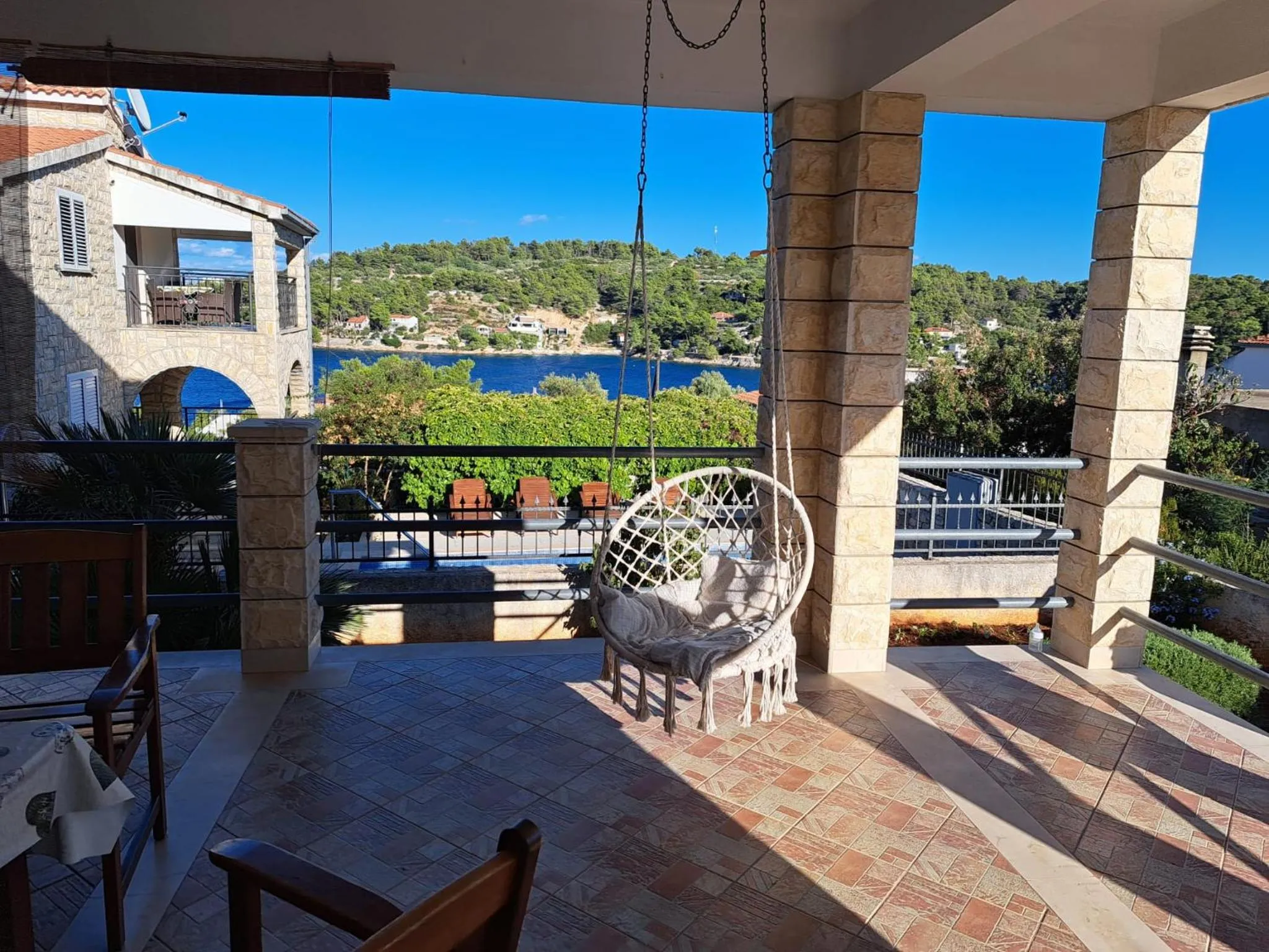 Natural landscape in Villa Porto