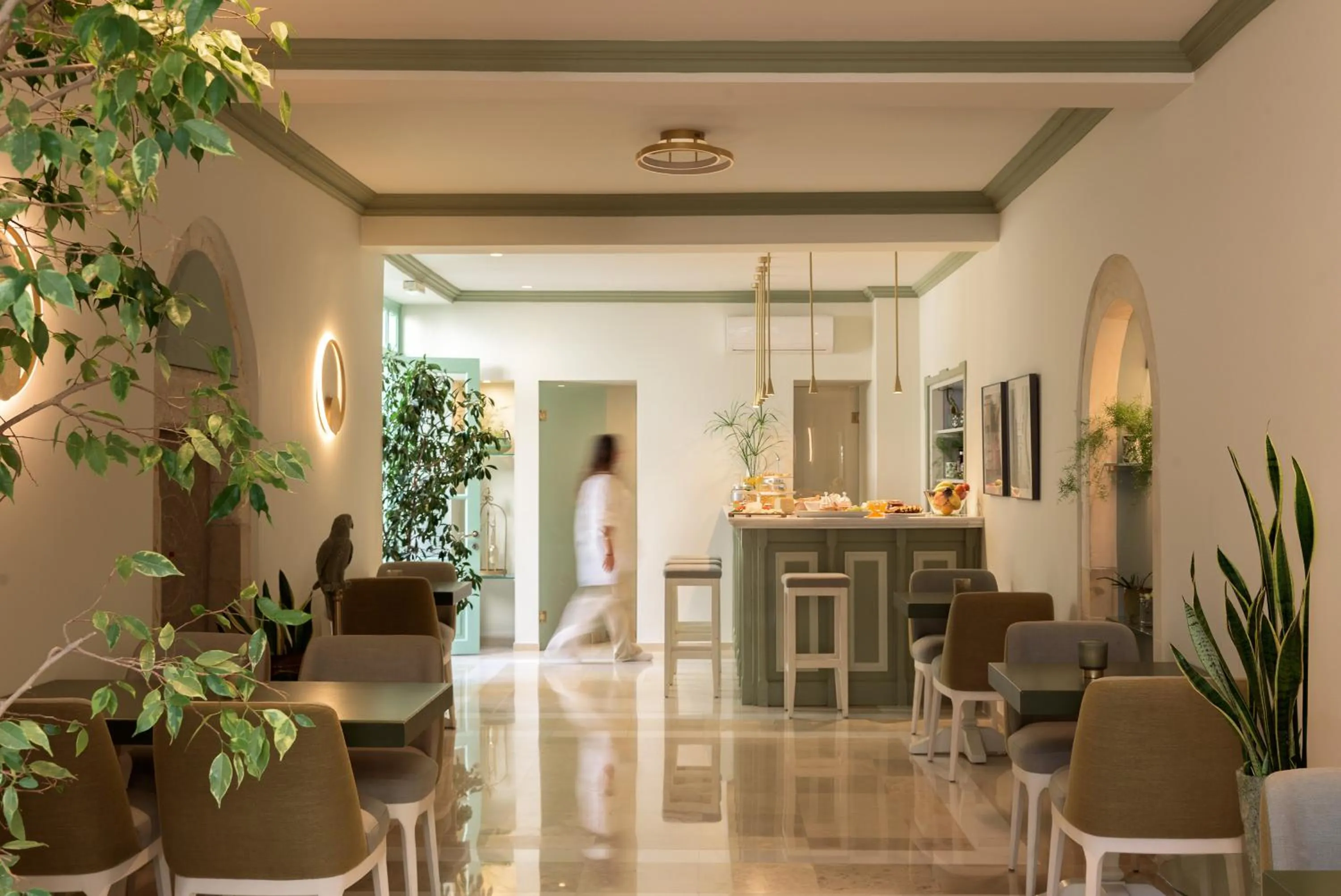 Breakfast in Mythos Suites Boutique Hotel