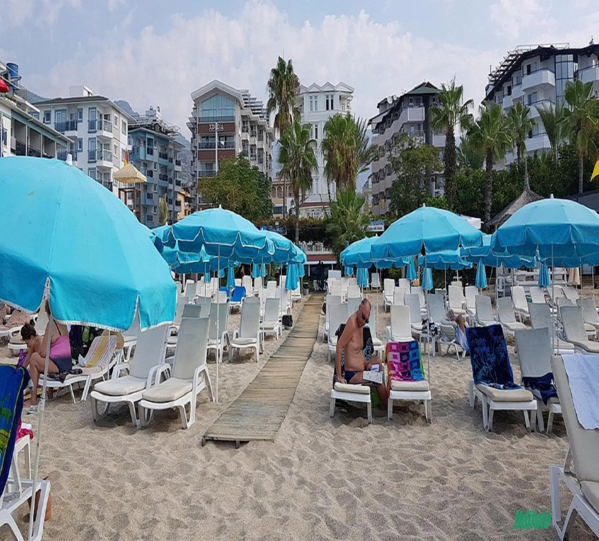 Beach in Azak Hotel