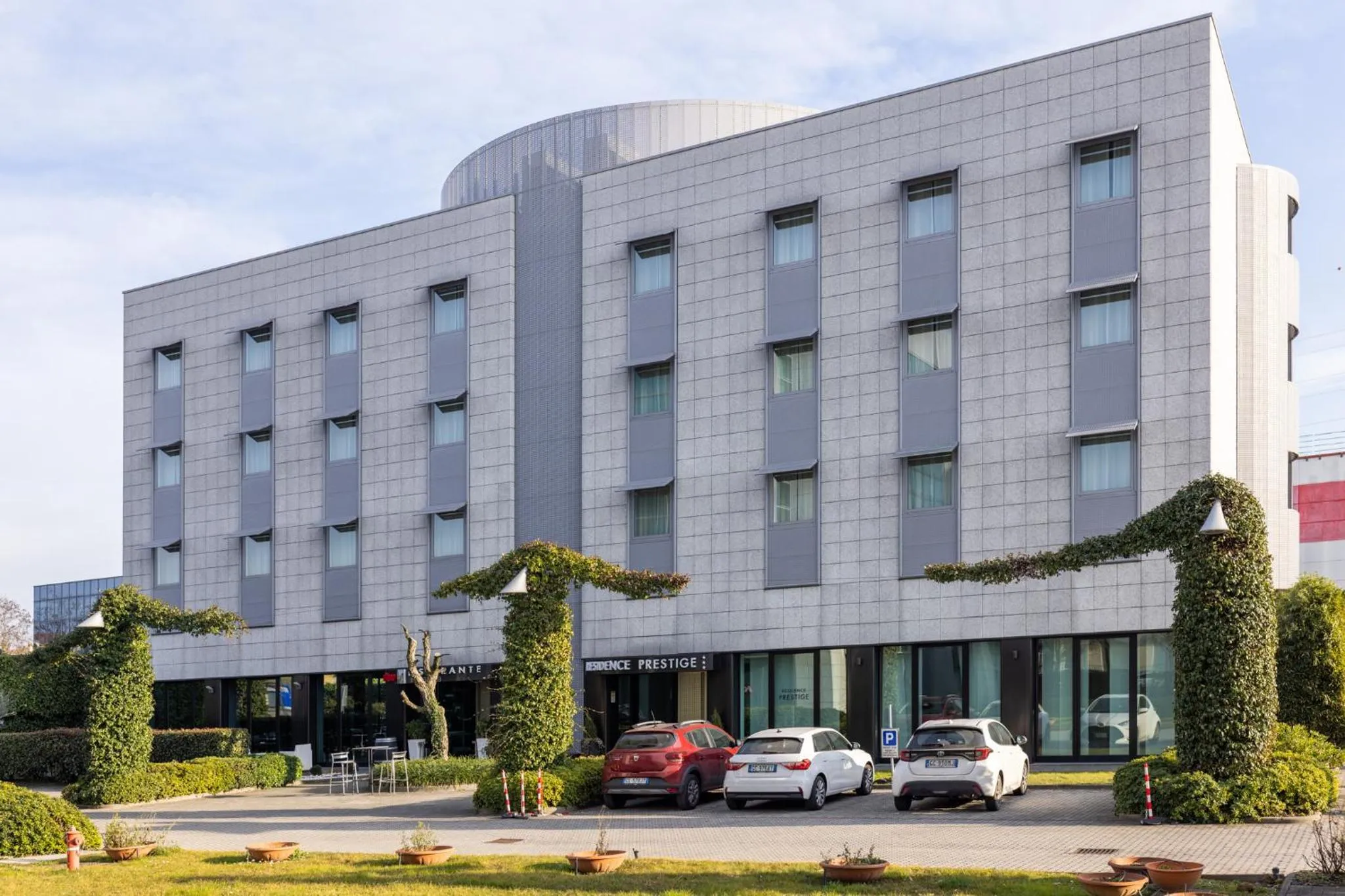 Garden view in Residence Prestige