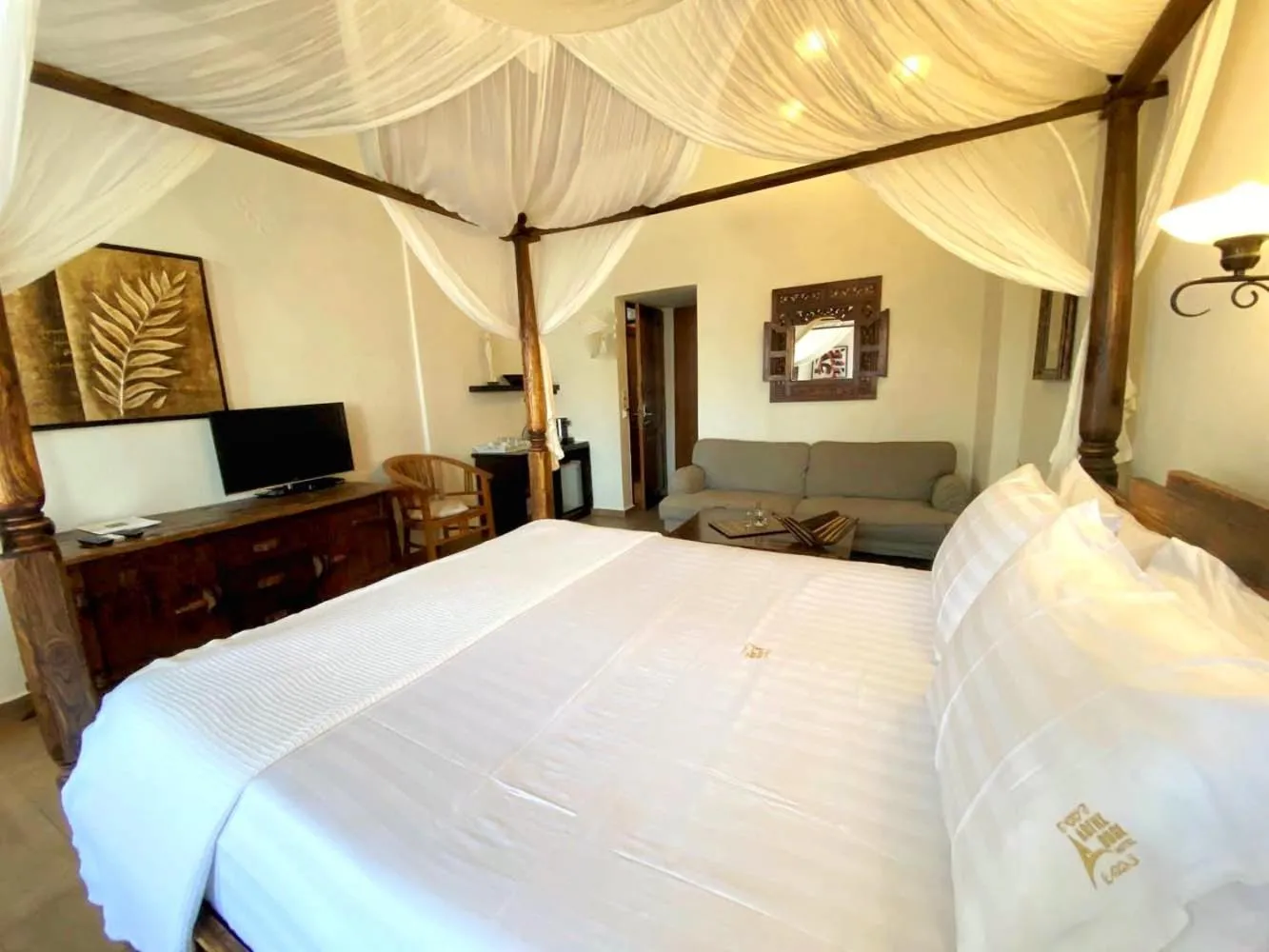 Bed in Boutique Hotel Del Doge