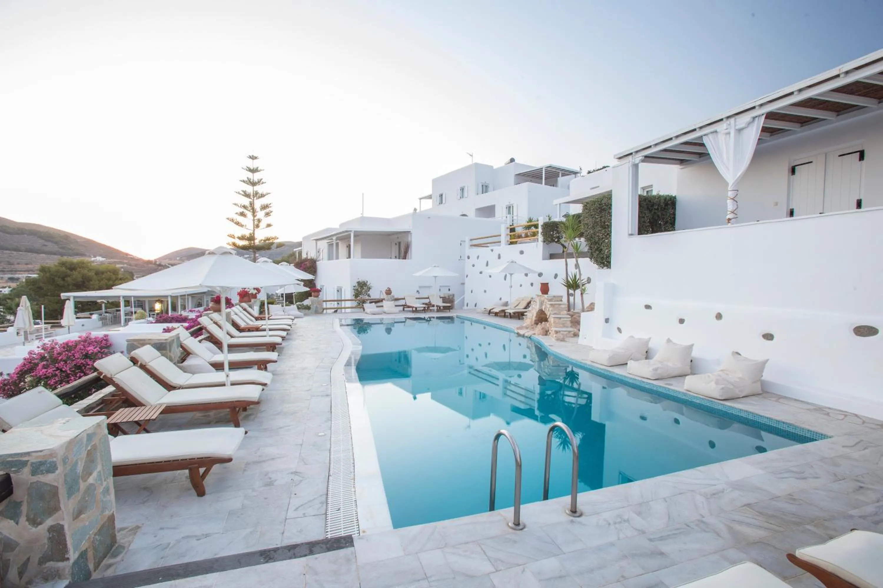 Swimming pool in Paros Palace - Adults Only