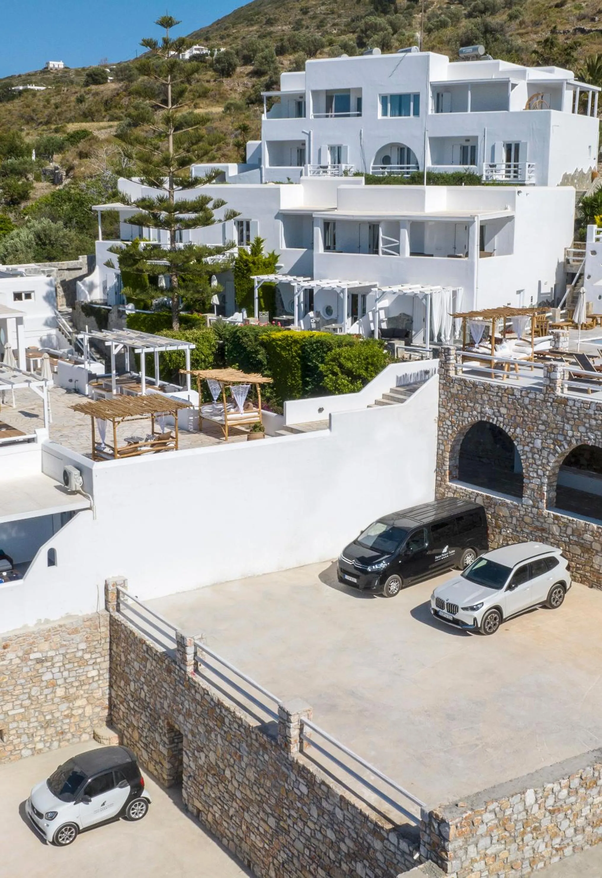 Parking in Paros Palace - Adults Only