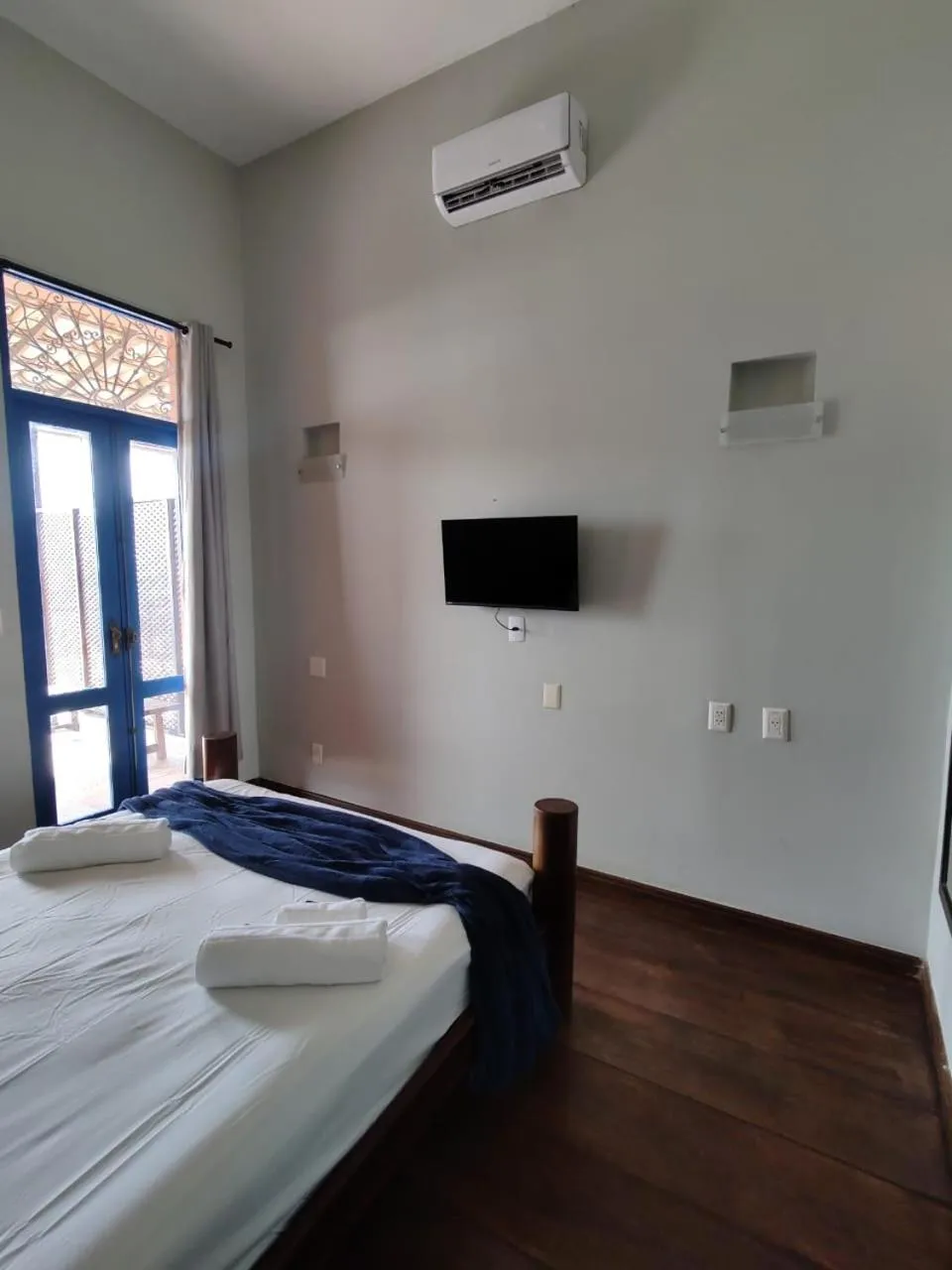 Bed in Hotel Villa Salvador