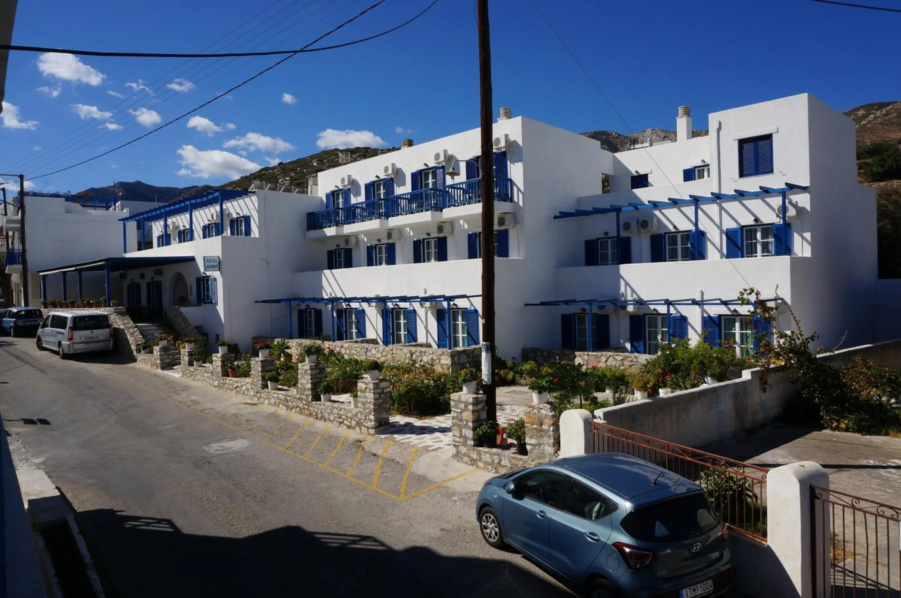 Property building in Adonis Hotel Naxos