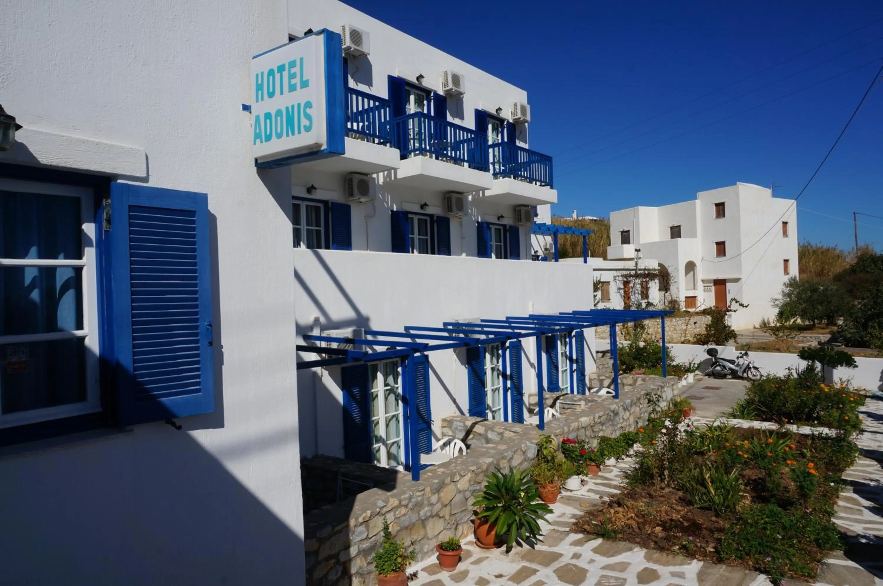 Property building in Adonis Hotel Naxos