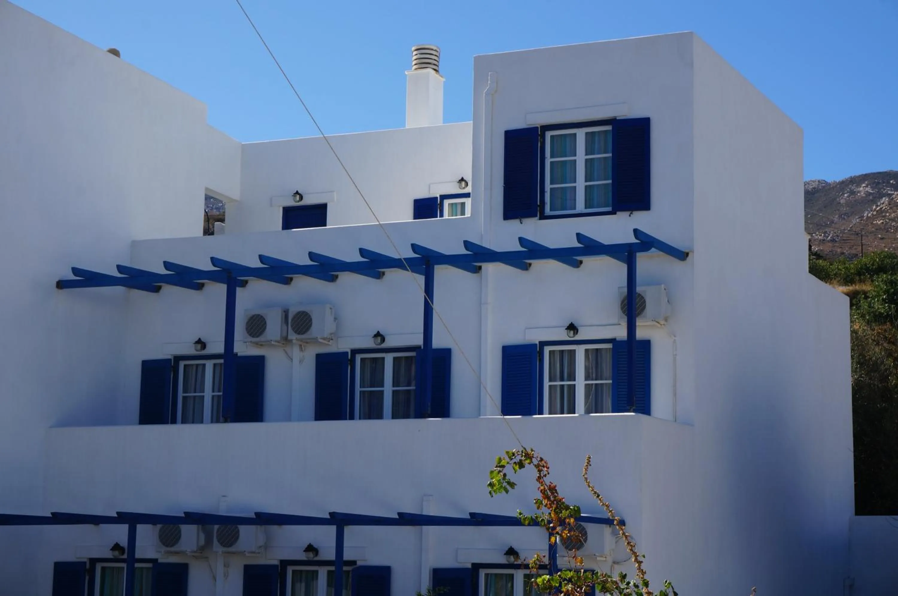Property building in Adonis Hotel Naxos