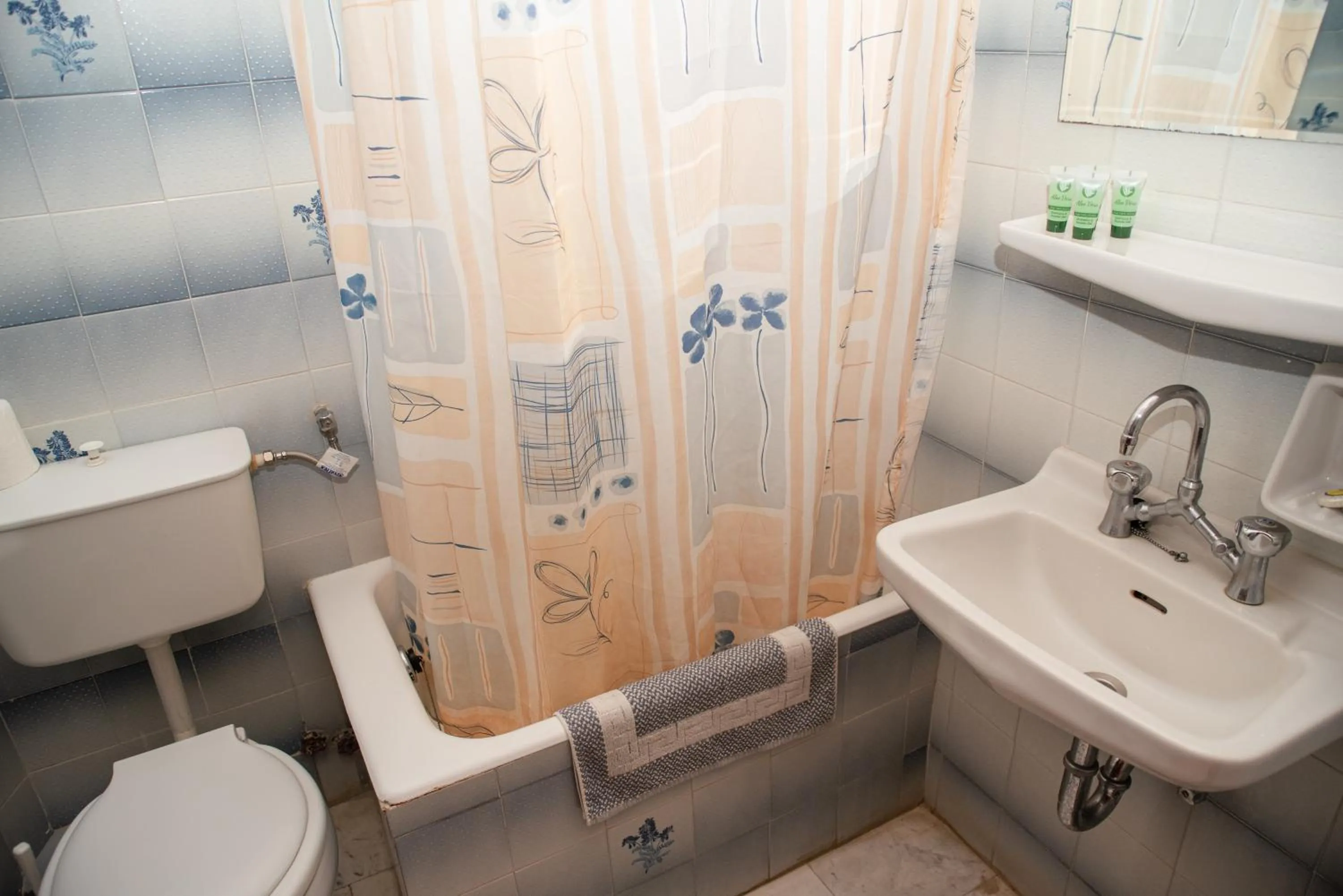 Shower in Adonis Hotel Naxos