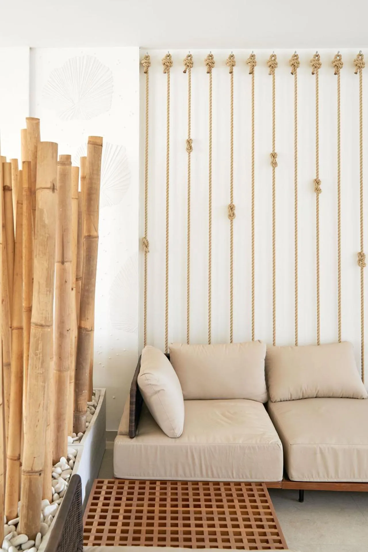 Decorative detail in Cook's Bay Hotel & Suites