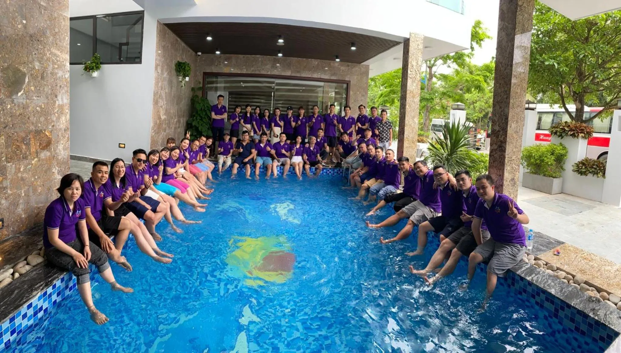 Pool view in Villa FLC Sầm Sơn , Căn Vip FLC