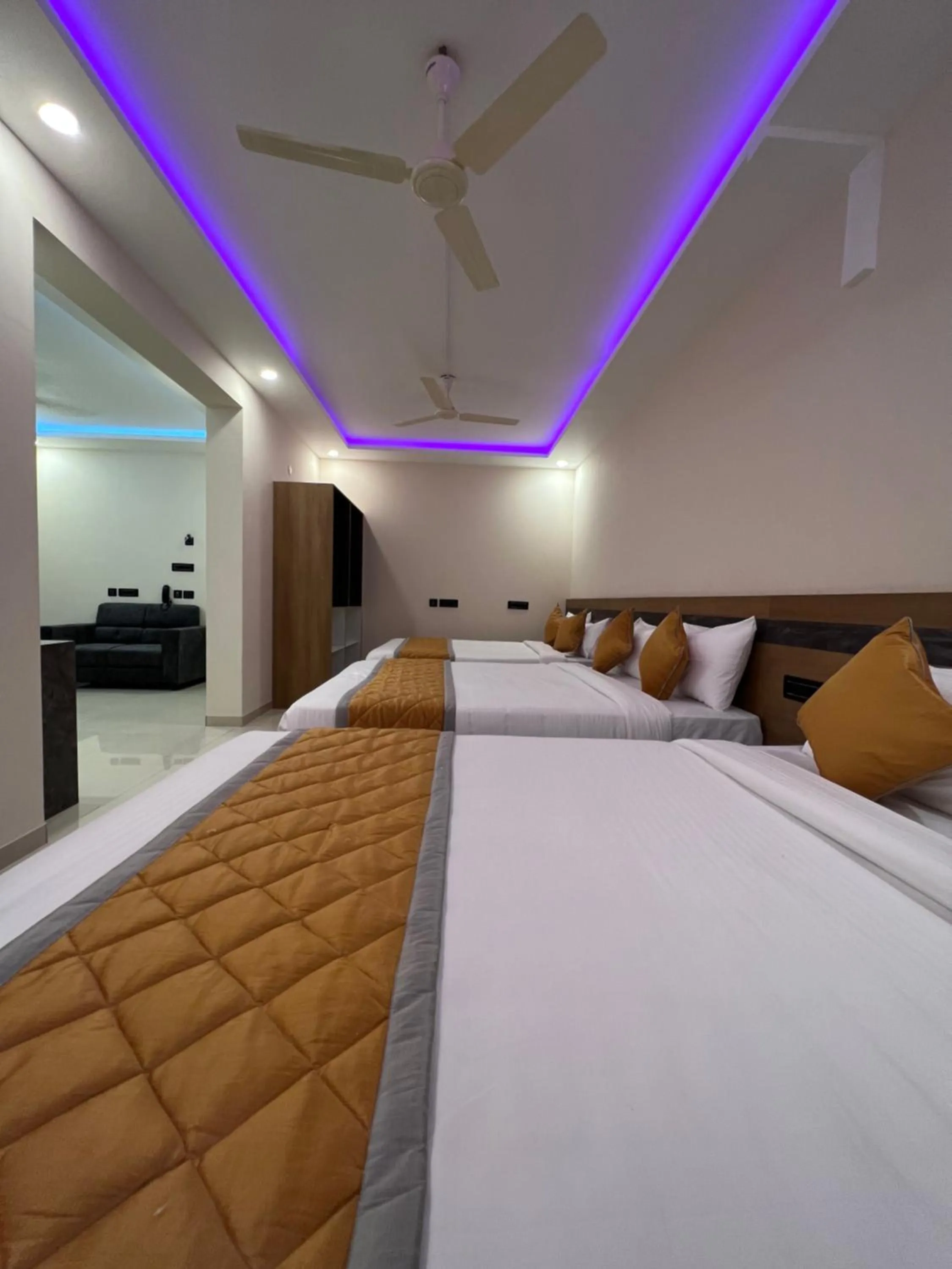 Bed in Hotel Mangalore Stay INN