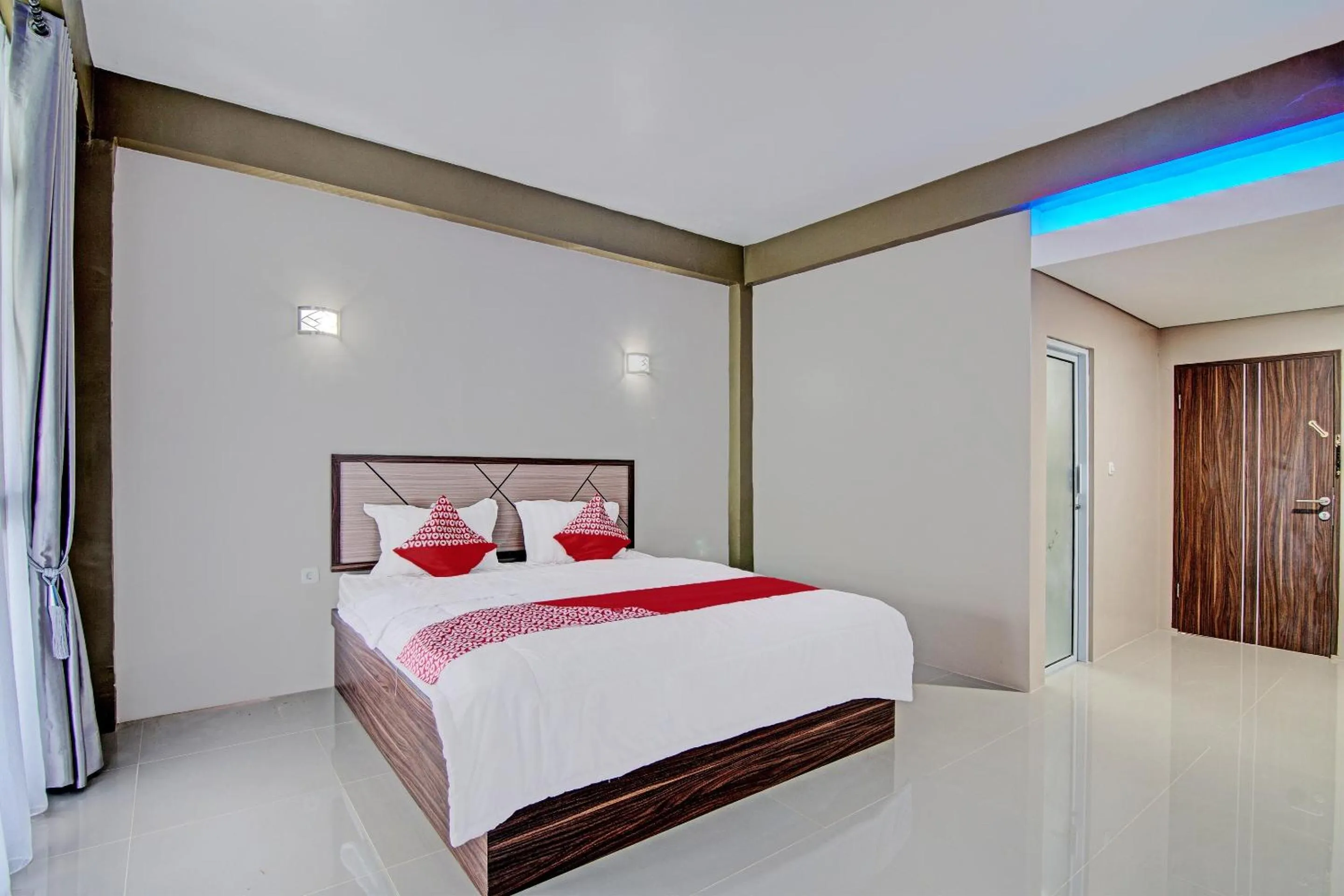 Bedroom, Bed in Hotel O Penginapan Thoybah Syariah Near Pondok Pesantren UMAR BIN KHATAB km 9 garuda sakti