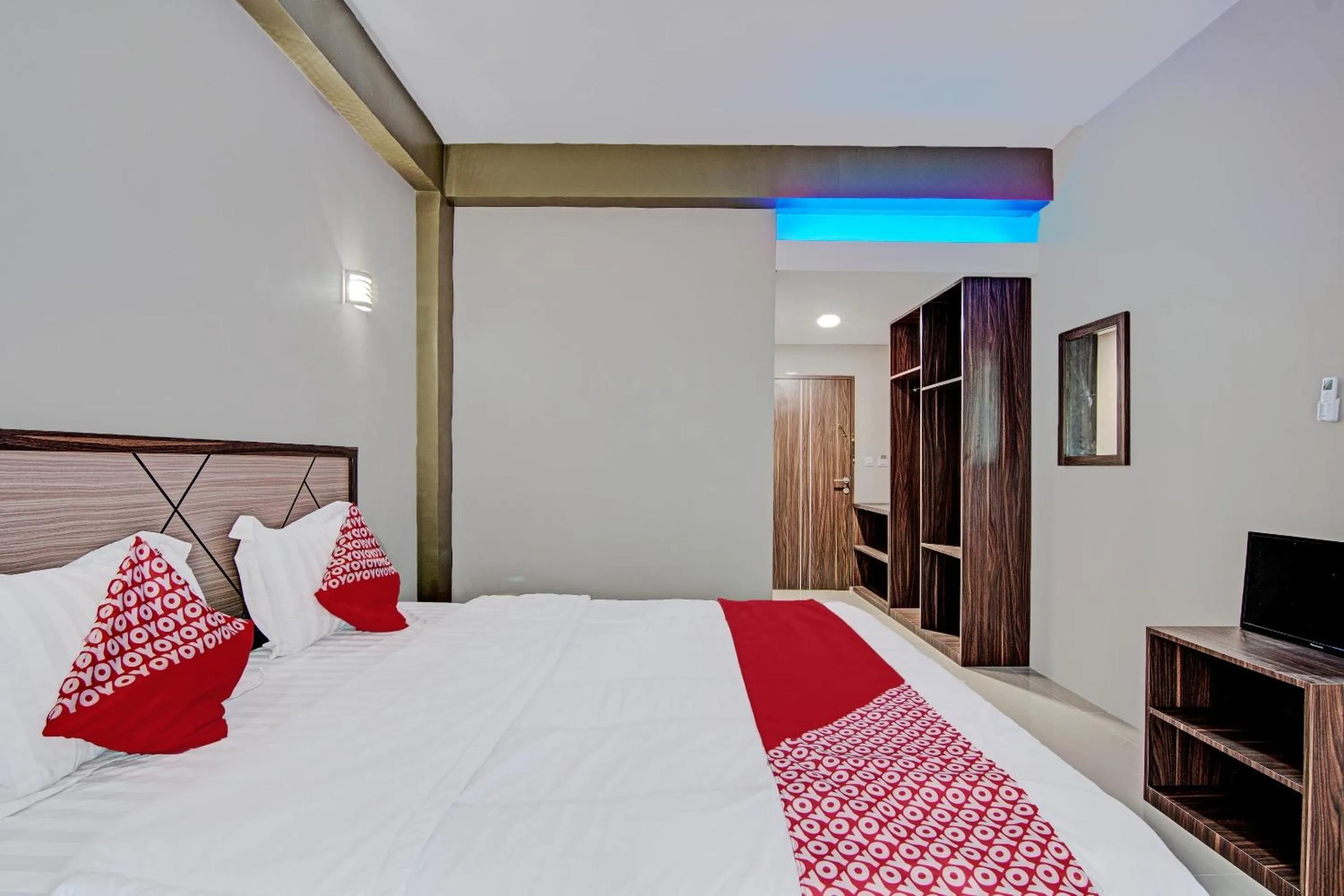 Bedroom, Bed in Hotel O Penginapan Thoybah Syariah Near Pondok Pesantren UMAR BIN KHATAB km 9 garuda sakti