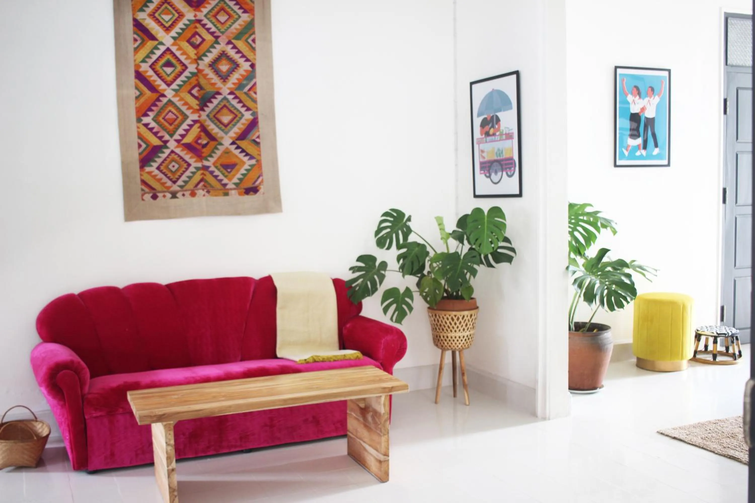 Lobby or reception in Baan Pila