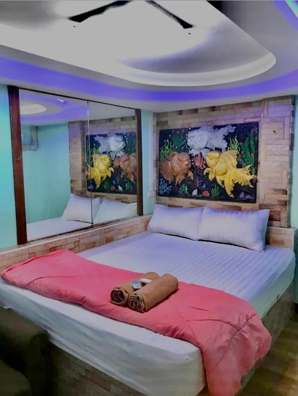 Bed in Bankhunchang Ramkhamhaeng hotel