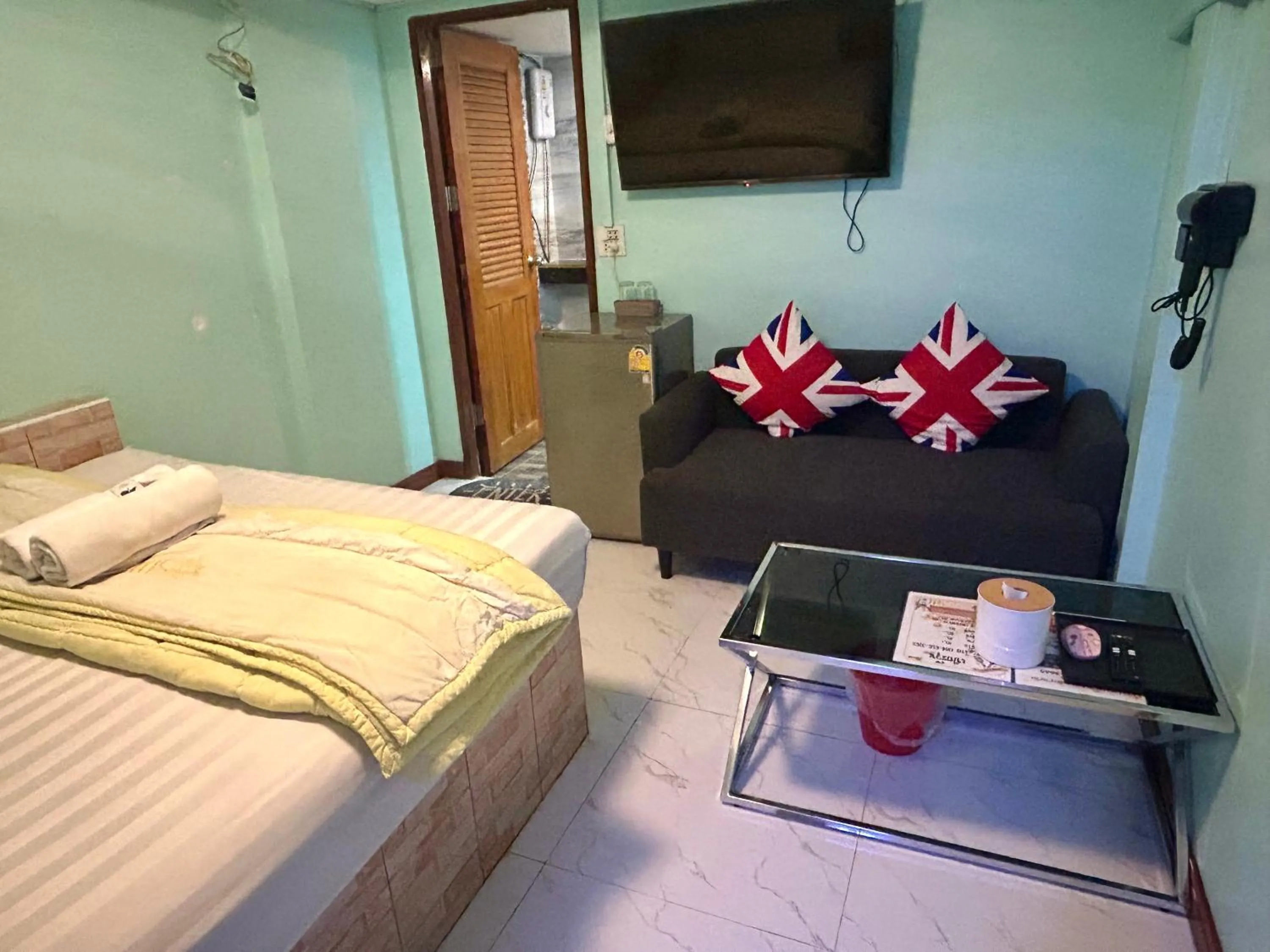 Bed in Bankhunchang Ramkhamhaeng hotel