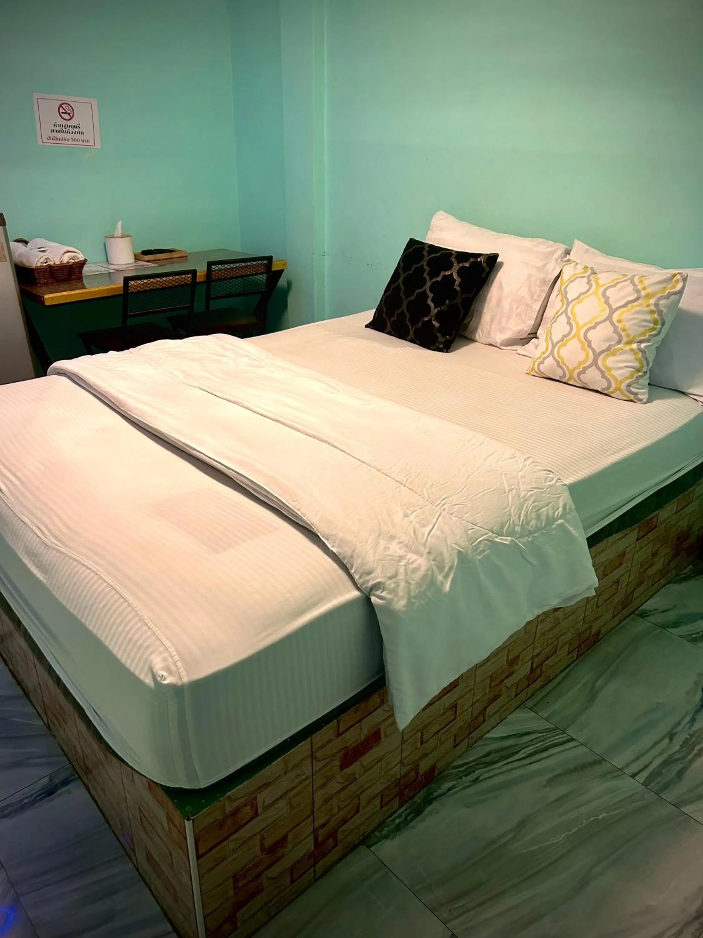 Bed in Bankhunchang Ramkhamhaeng hotel