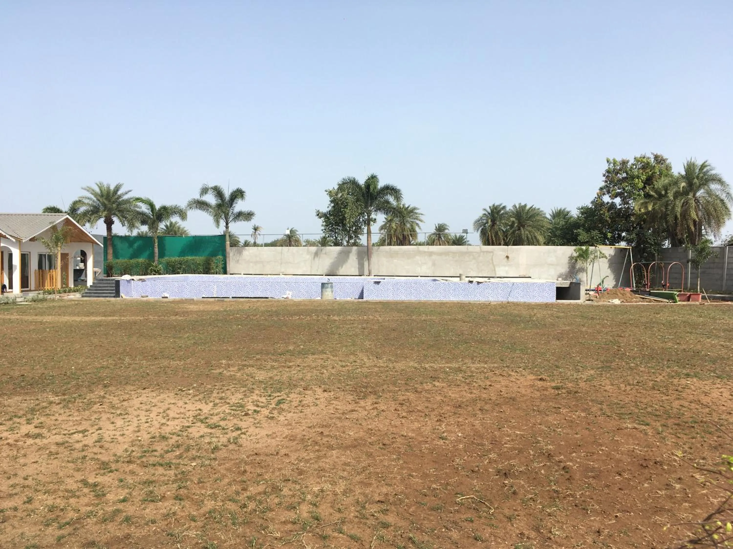 Natural landscape in VITS Daman Devka Beach