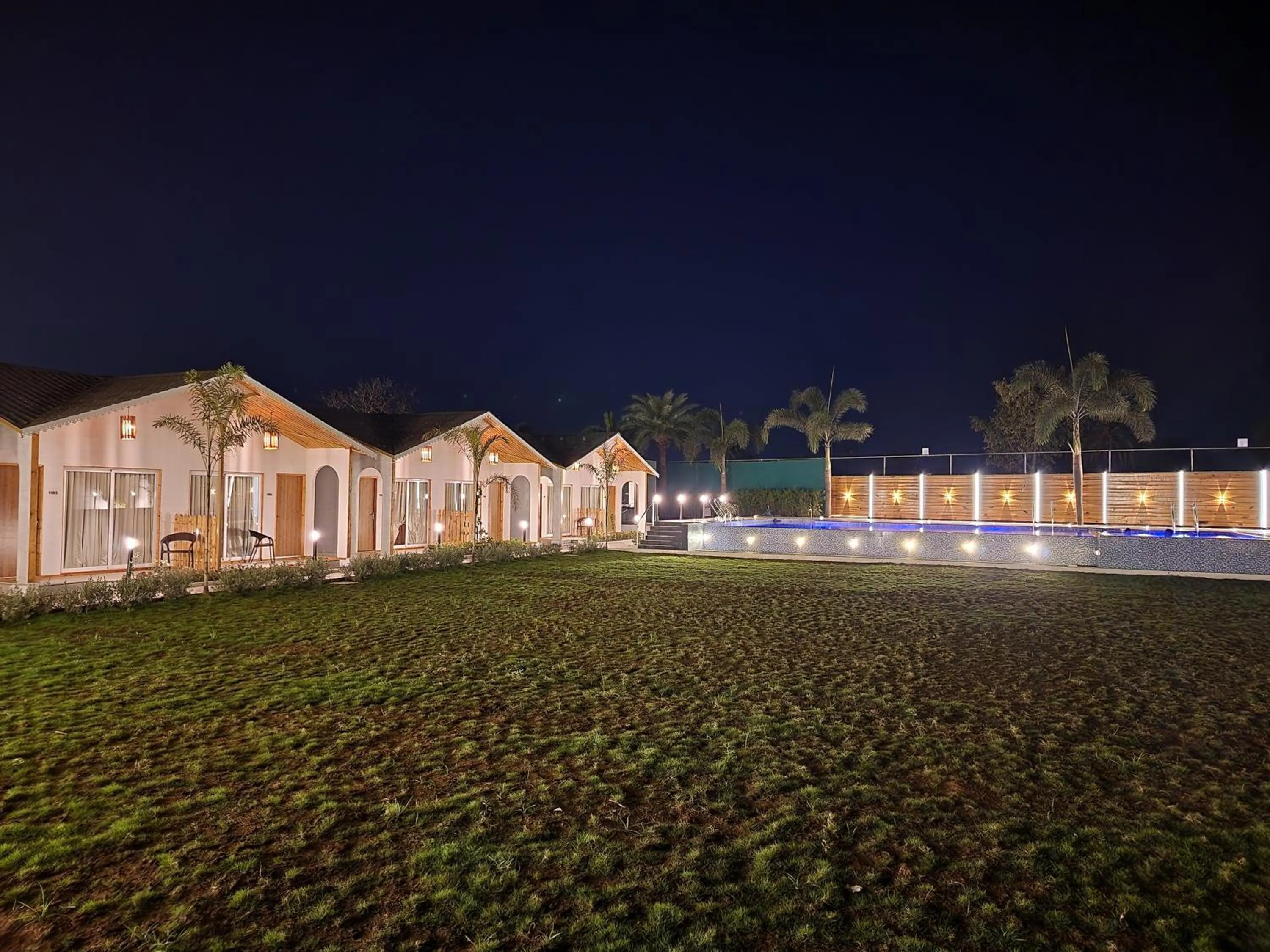 Garden view in VITS Daman Devka Beach