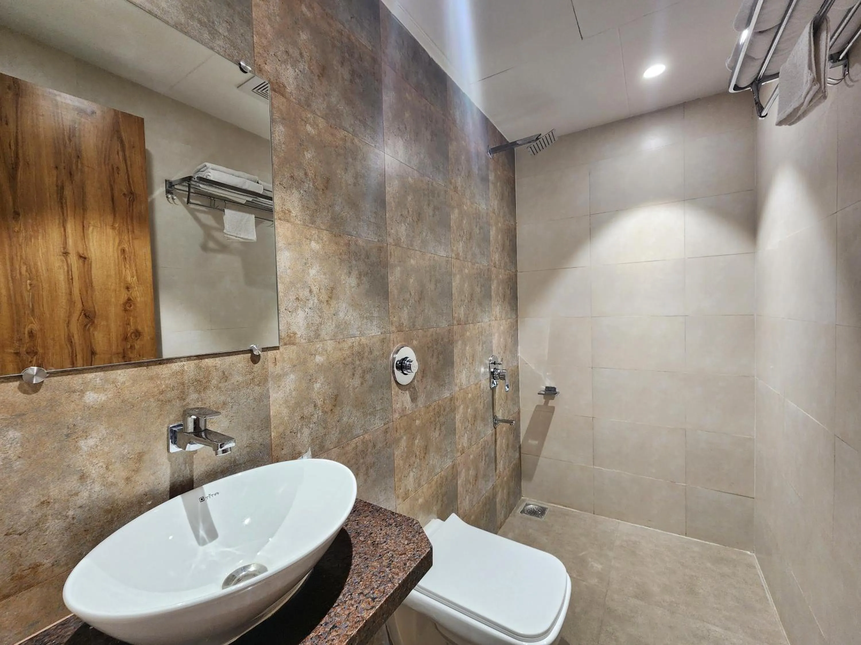 Bathroom in VITS Daman Devka Beach