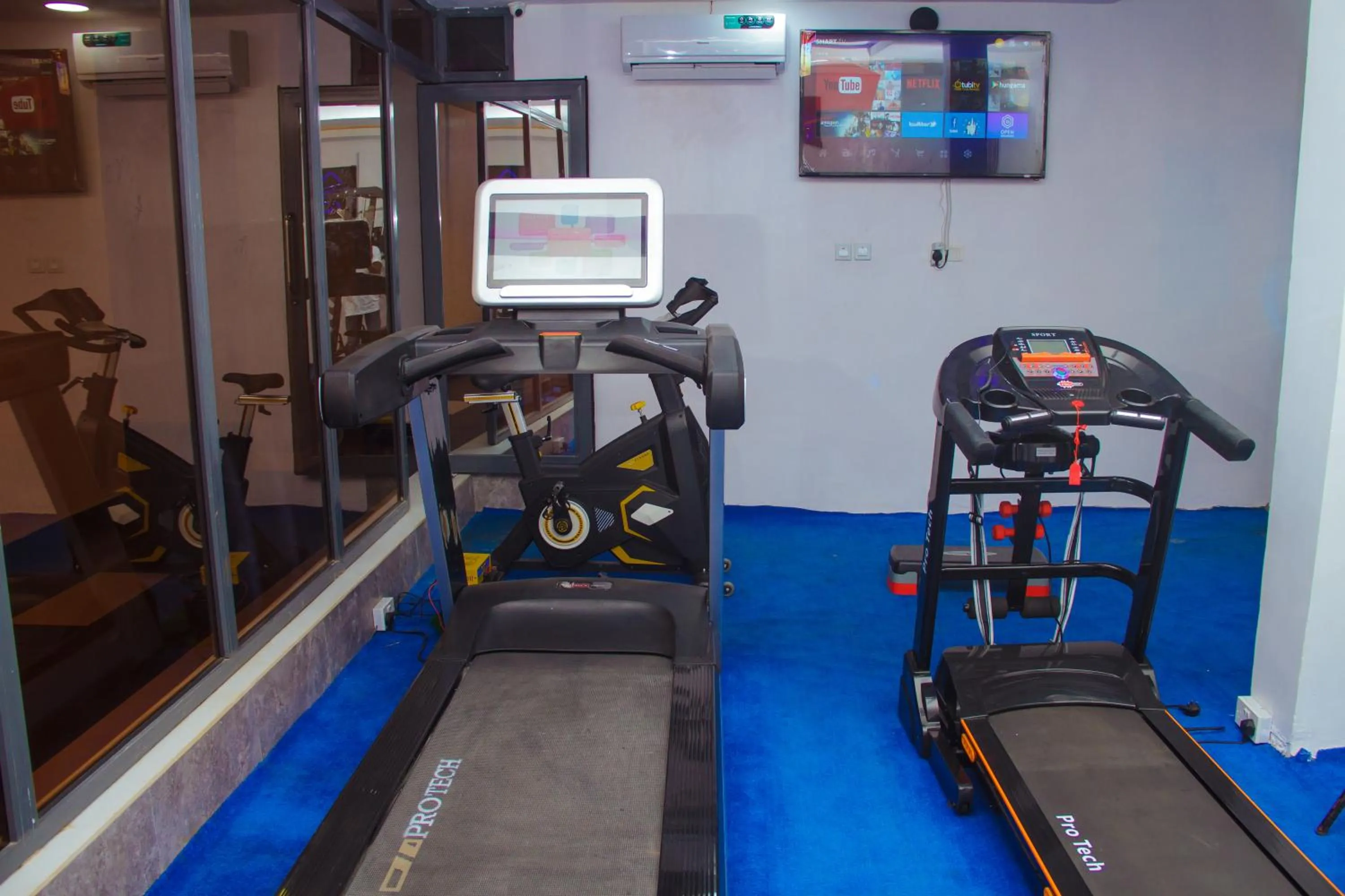 Fitness centre/facilities in Go2Hotel45