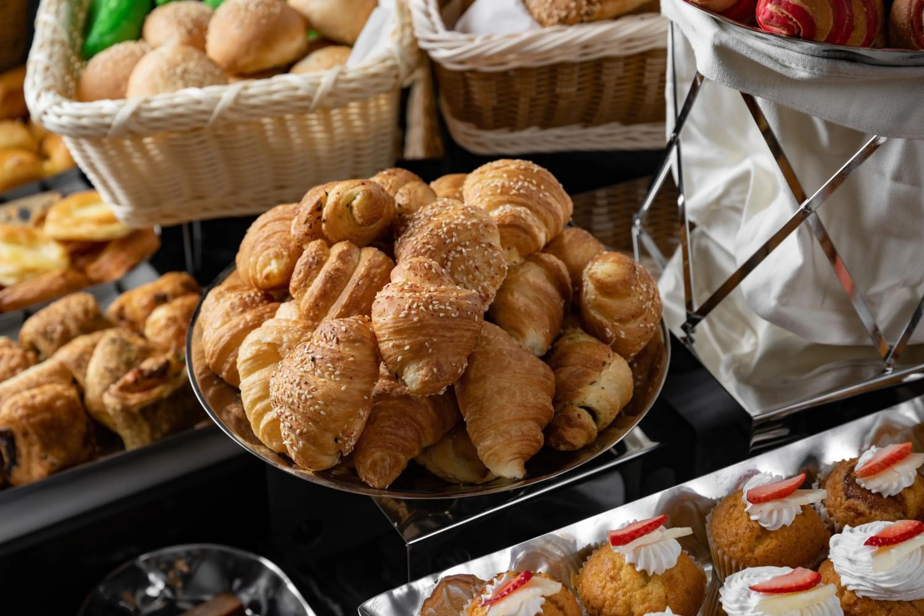 Food close-up in Three Pearls Musalli Hotel