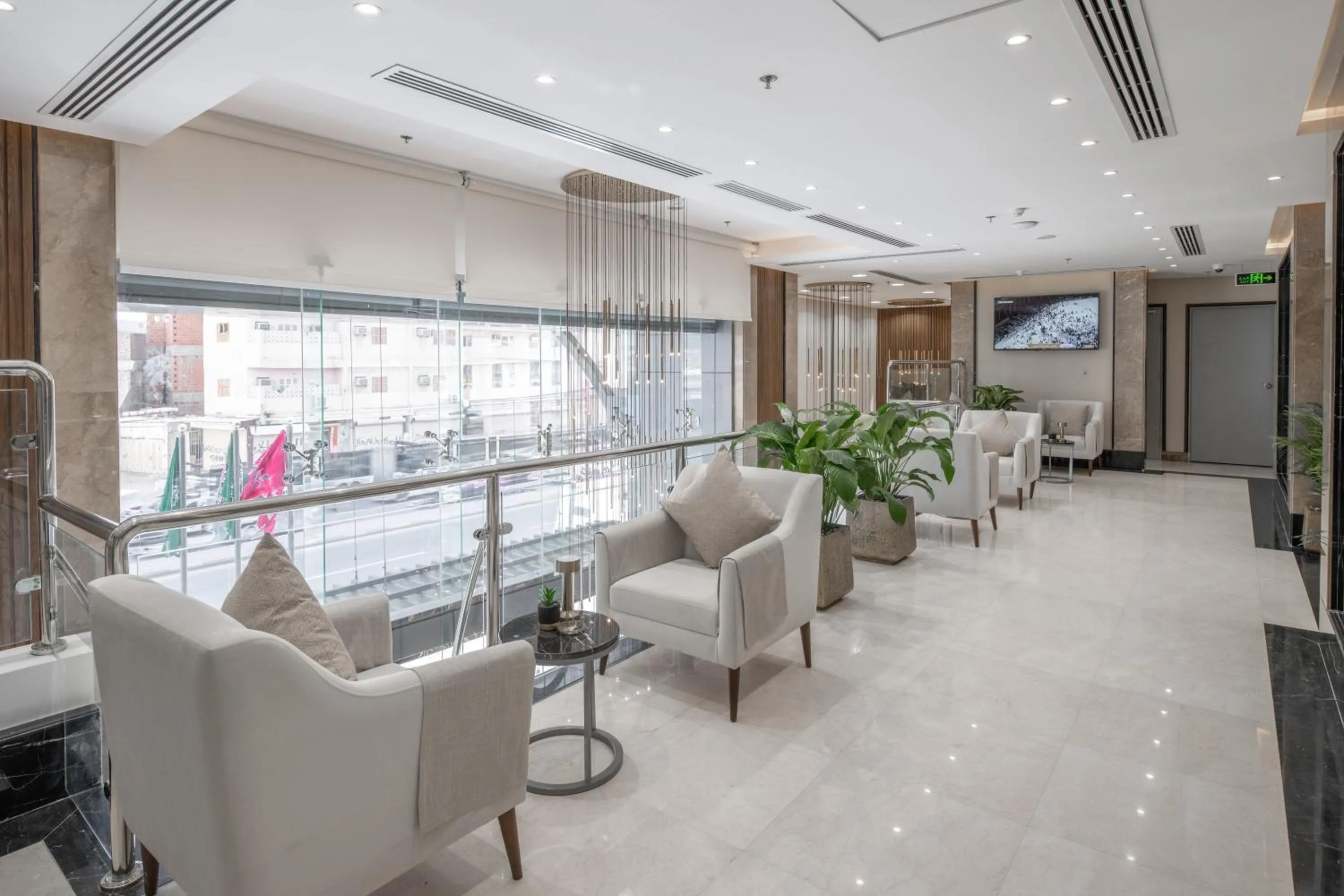 Lobby or reception in Three Pearls Musalli Hotel