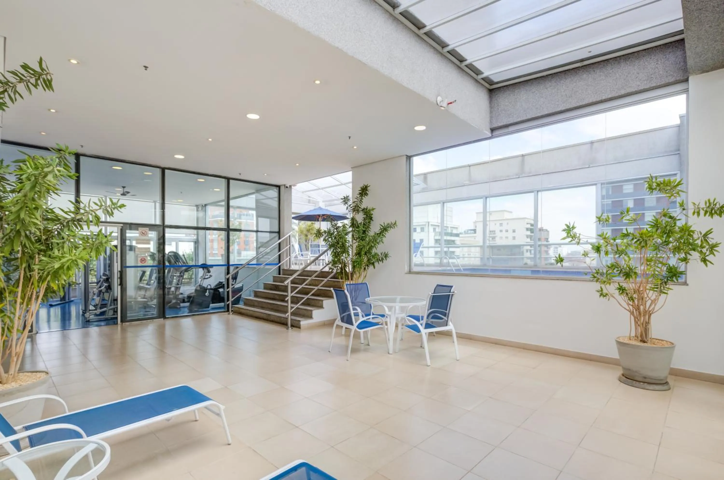 Swimming pool in Roomo Transamerica SP GeorgeV Itaim Bibi