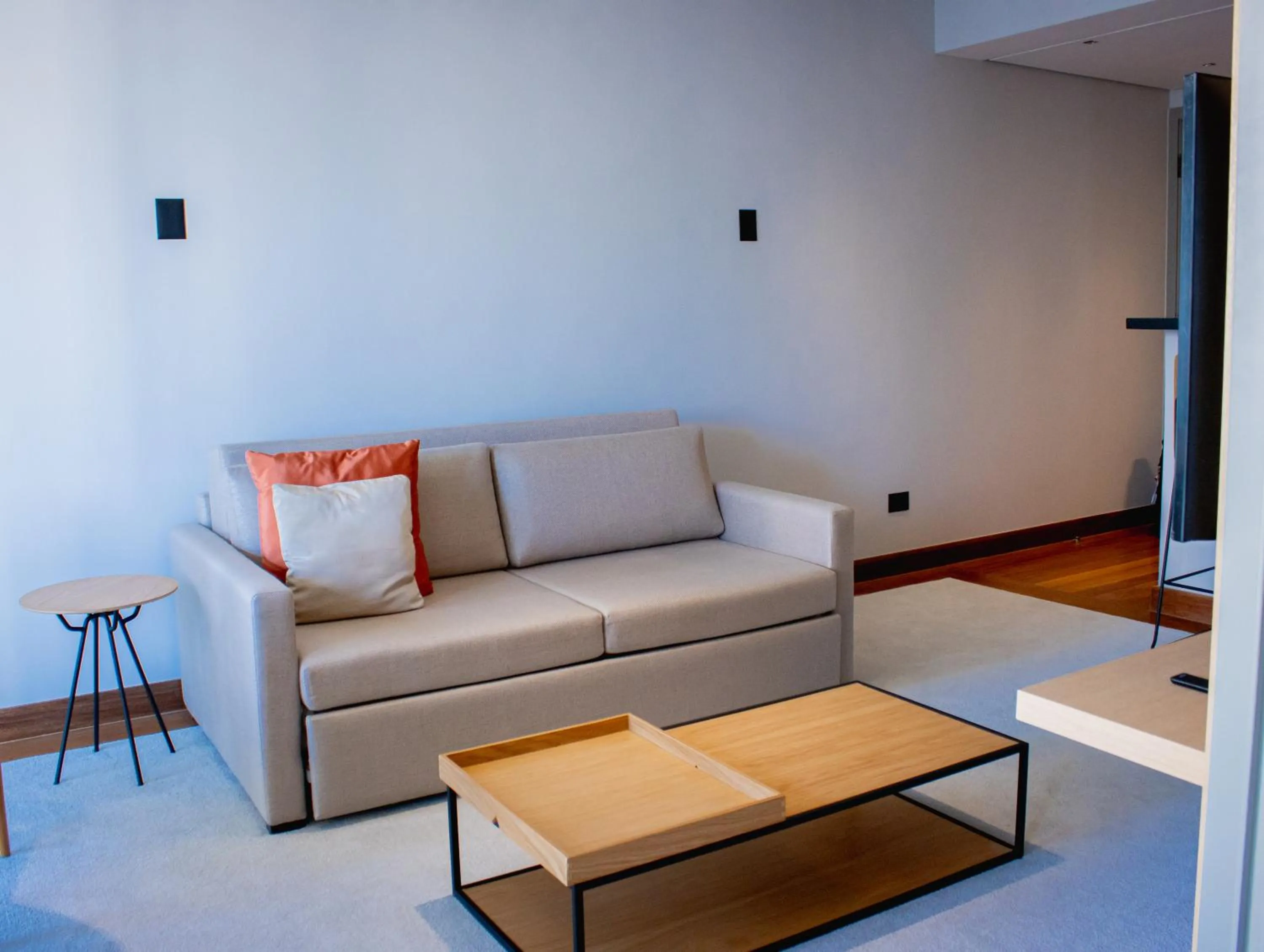 Living room in Roomo Transamerica SP GeorgeV Itaim Bibi