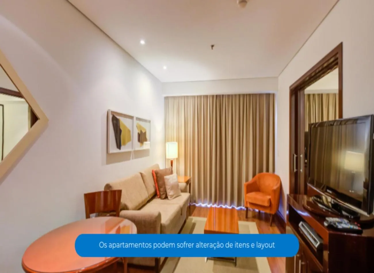 TV and multimedia in Roomo Transamerica SP GeorgeV Itaim Bibi