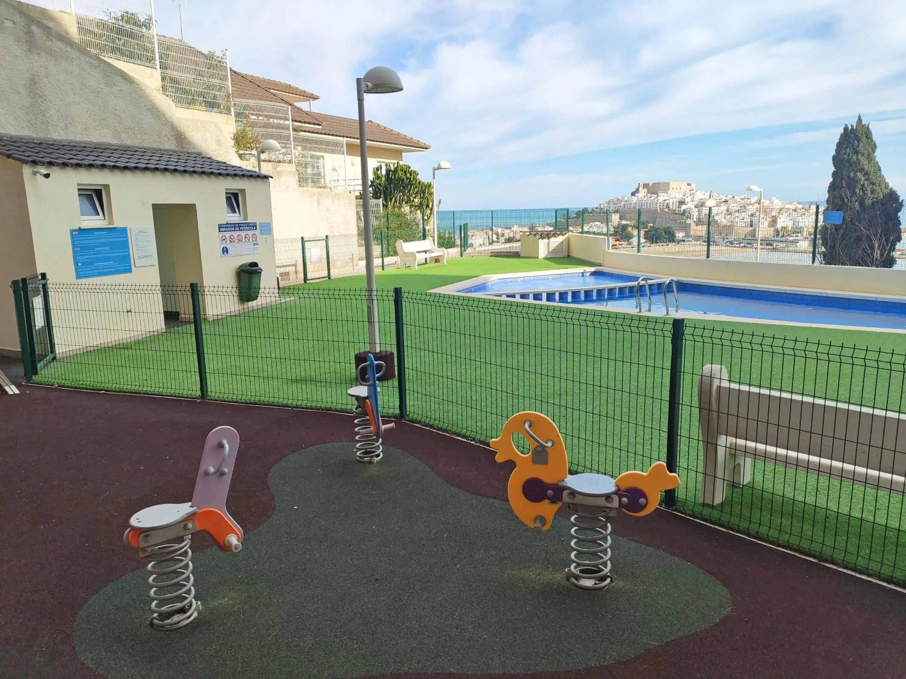 Children play ground in Apartamentos Mirador del Castillo 3000