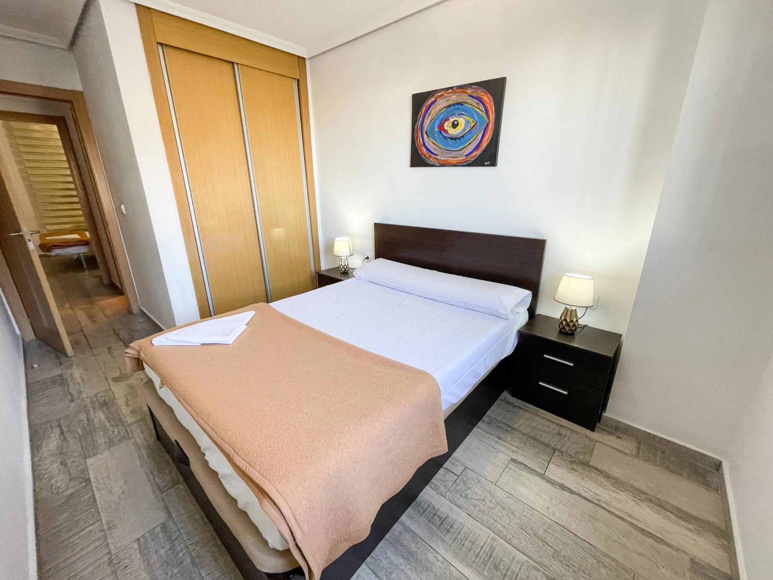 Bed in Apartamentos Mirador del Castillo 3000