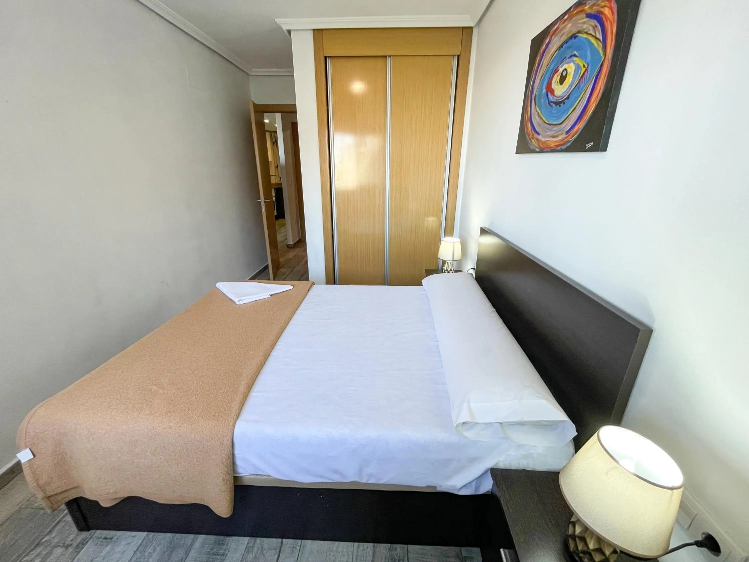 Bed in Apartamentos Mirador del Castillo 3000