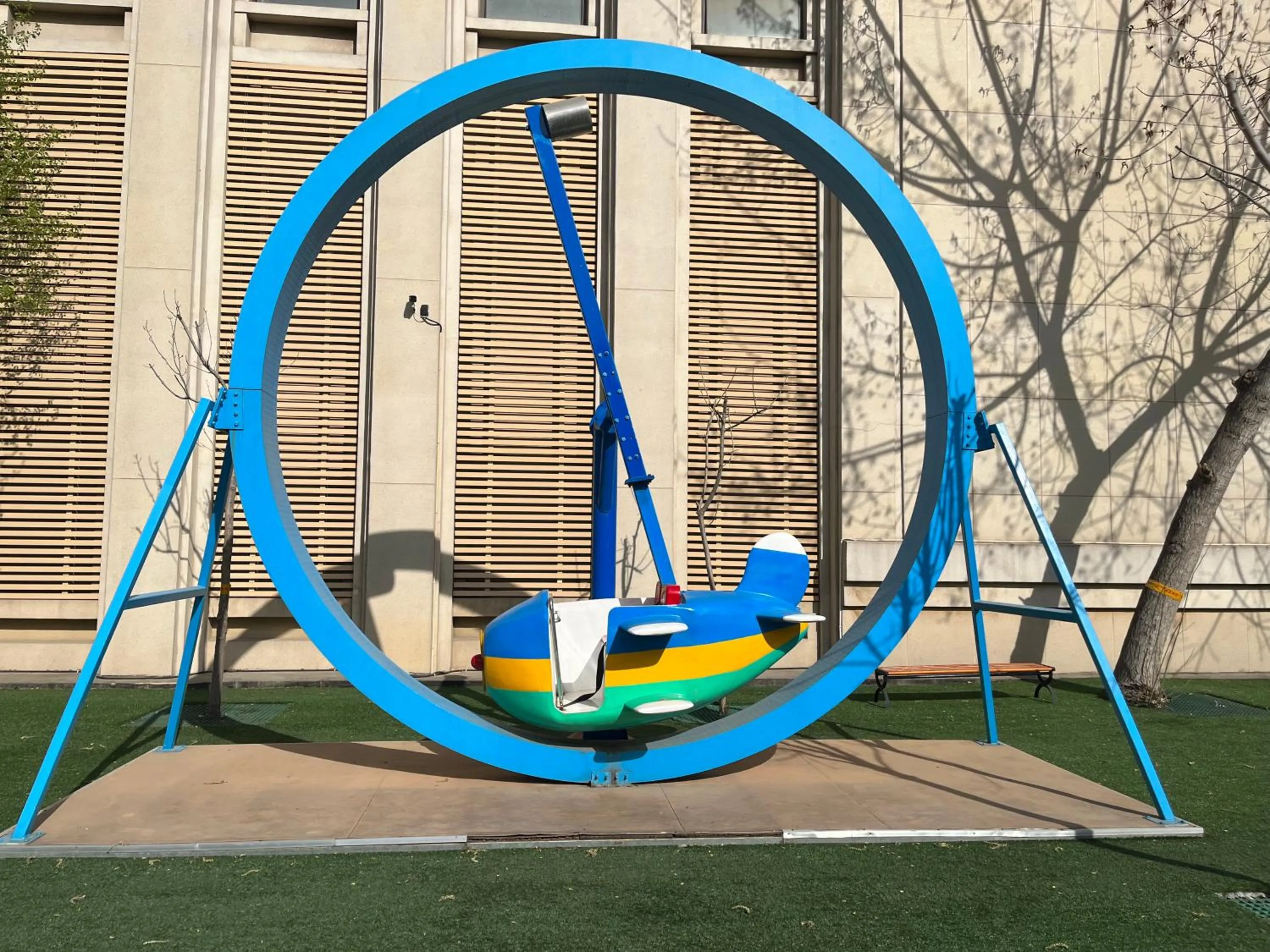 Children play ground in HeBei Cuipingshan Guest House