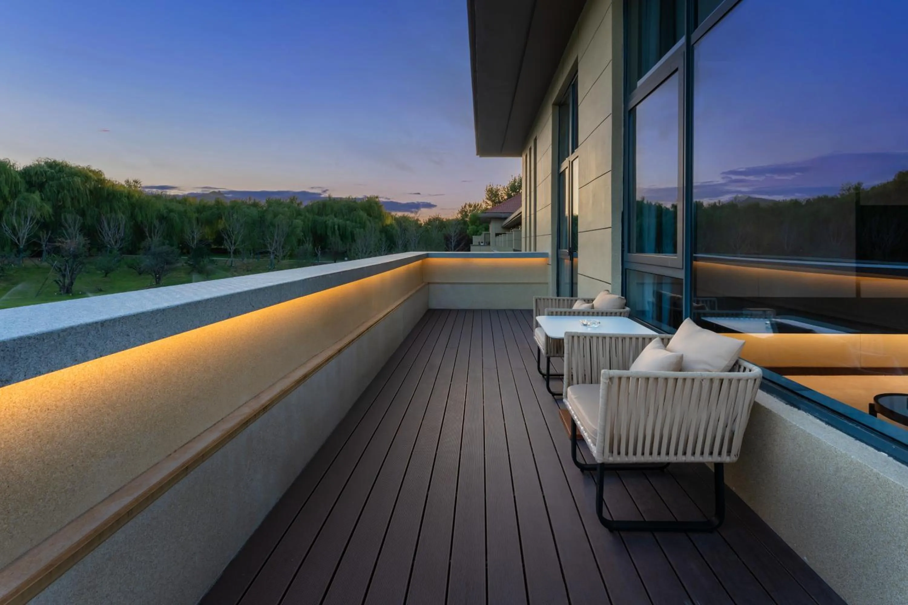 Balcony/Terrace in HeBei Cuipingshan Guest House