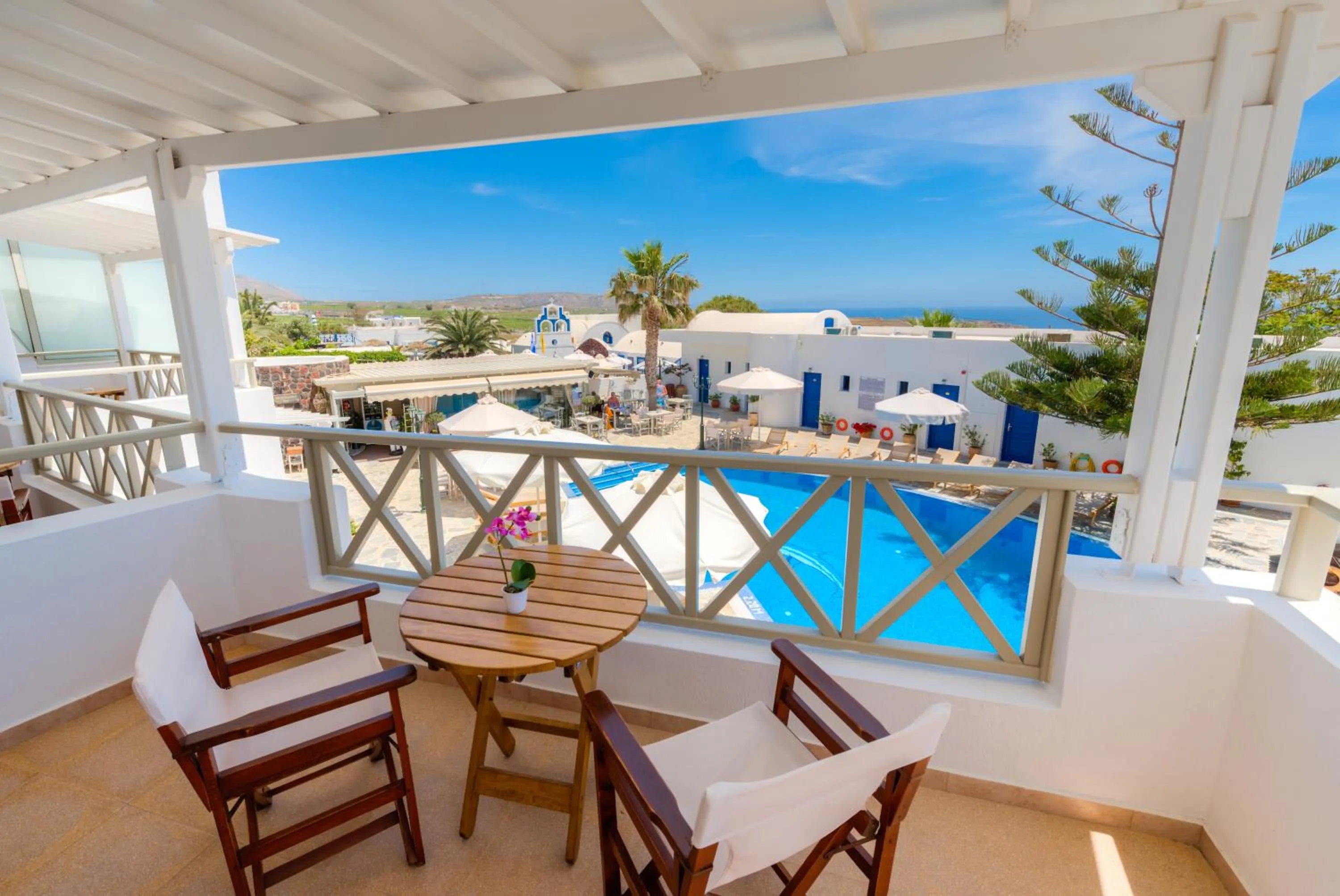 View (from property/room) in Hotel Mathios