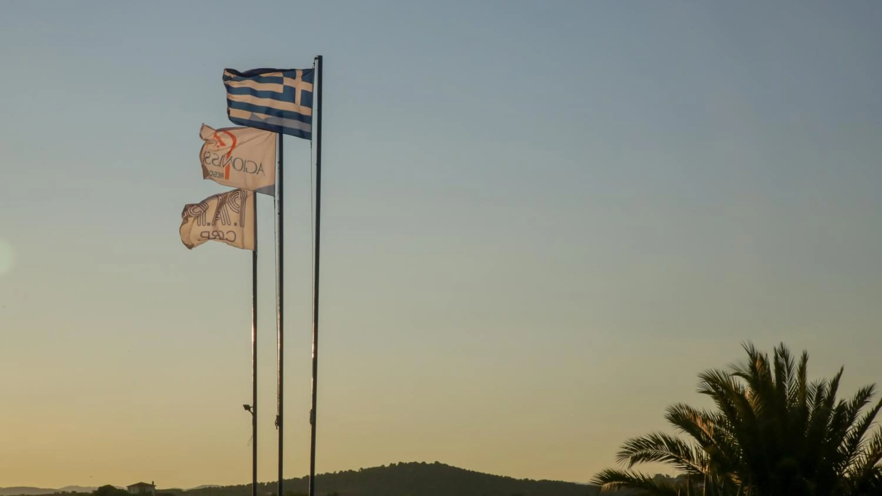 Beach in Agionissi Resort